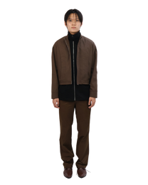 Layered Jacket - Brown