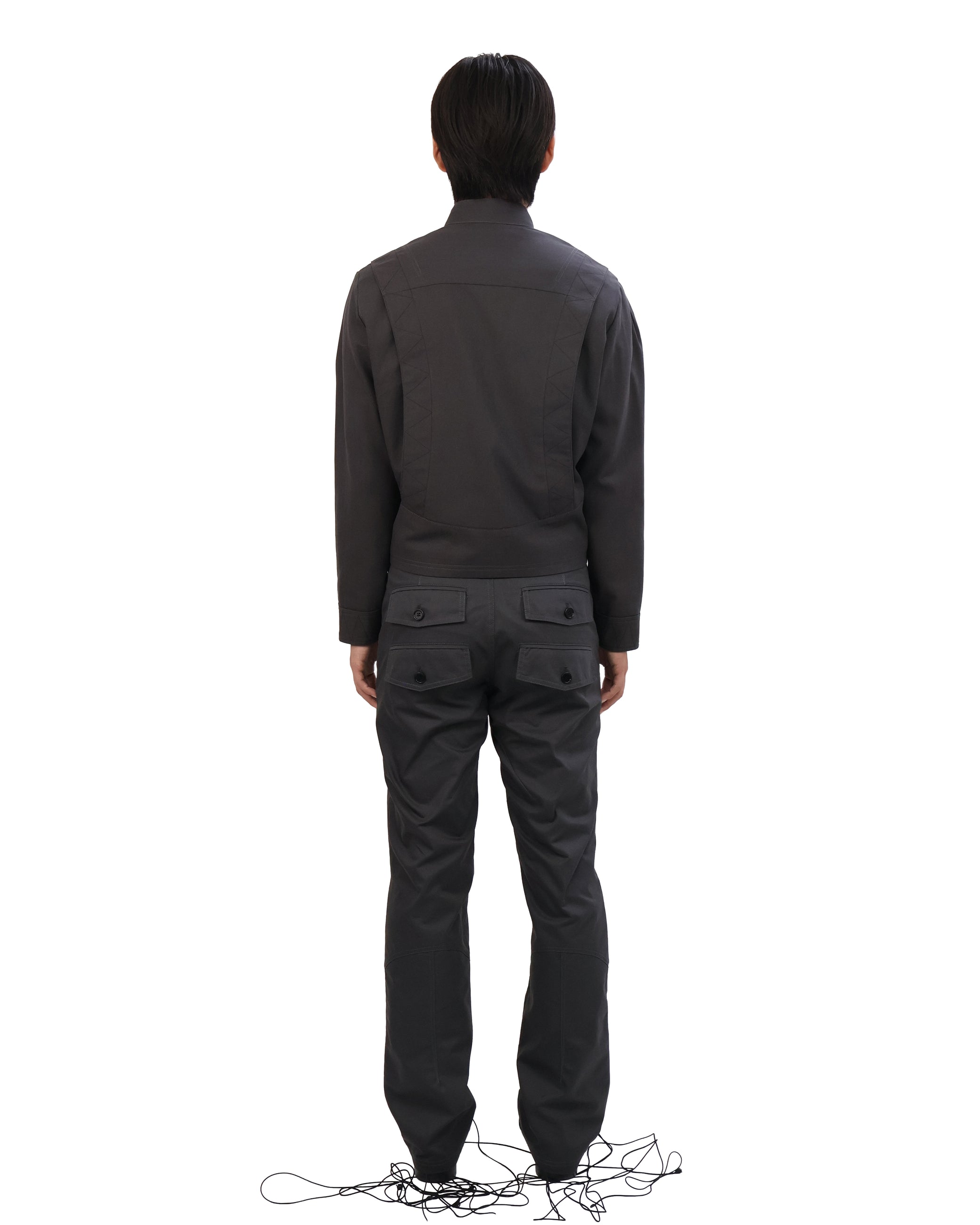 Layered Jacket - Charcoal