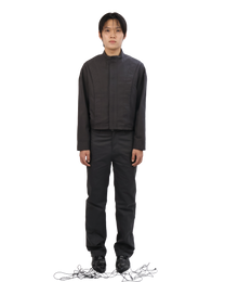 Layered Jacket - Charcoal