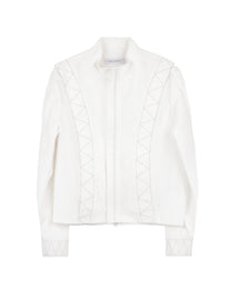 Layered Jacket - White
