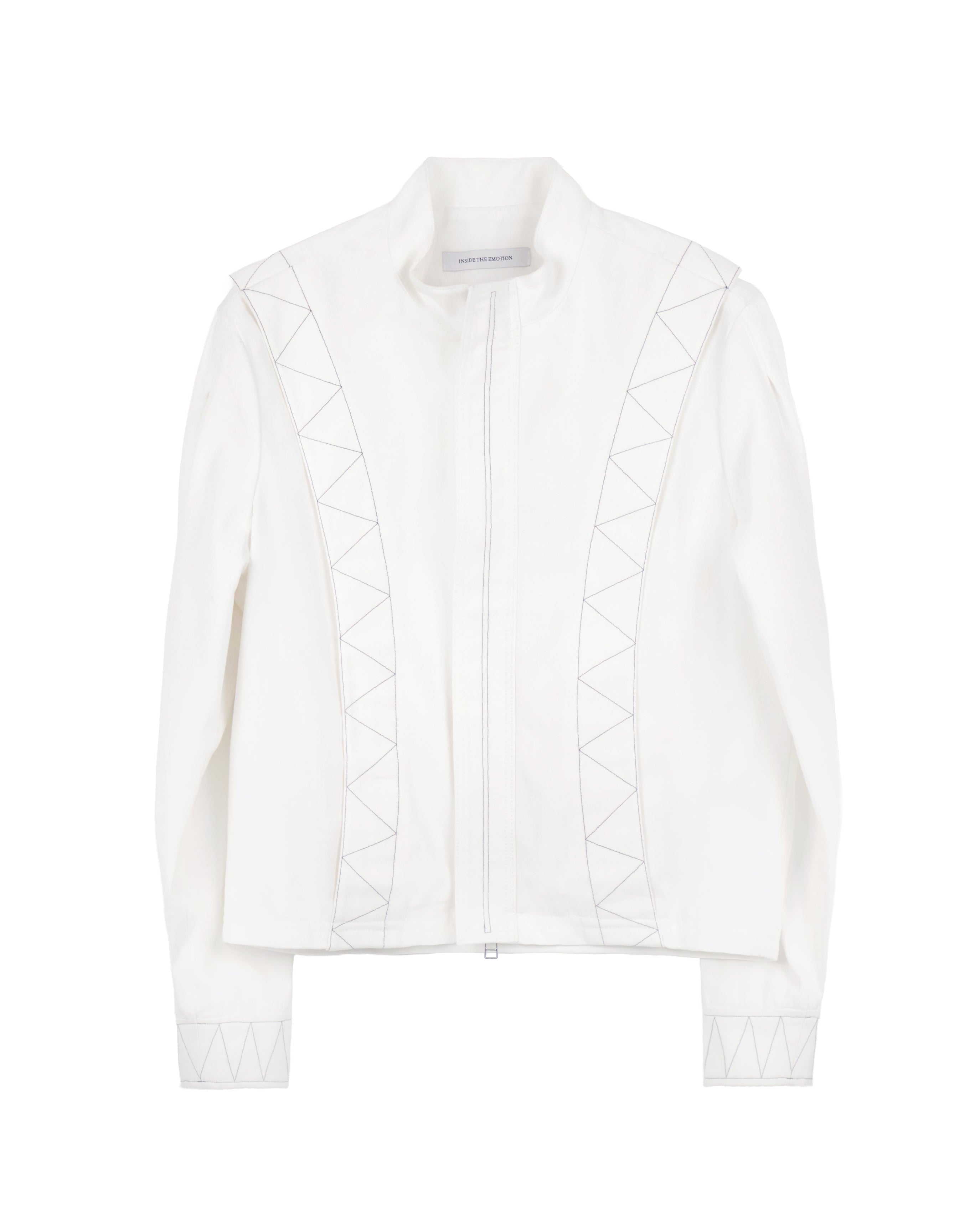 Layered Jacket - White