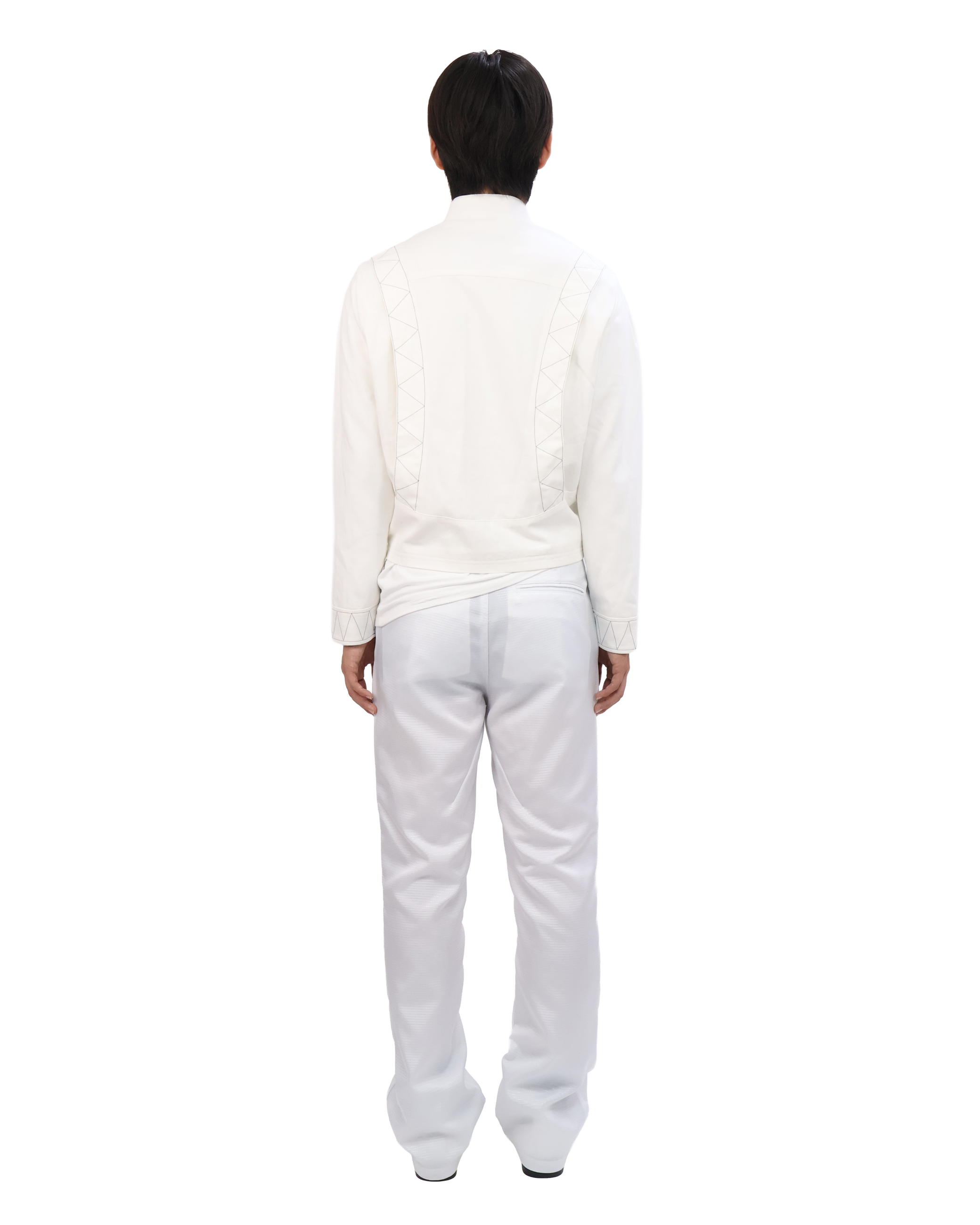 Layered Jacket - White