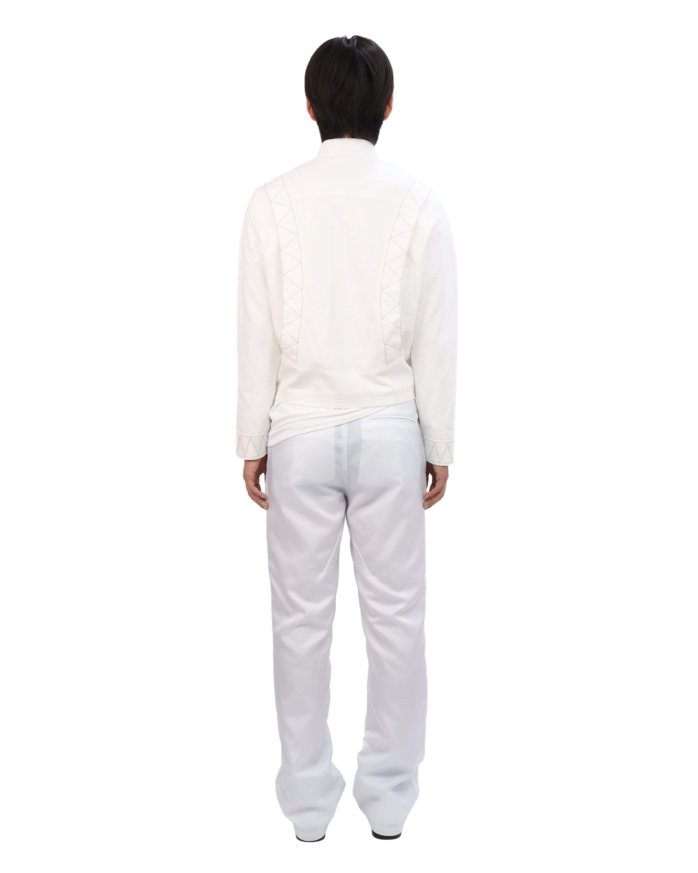 Layered Jacket - White