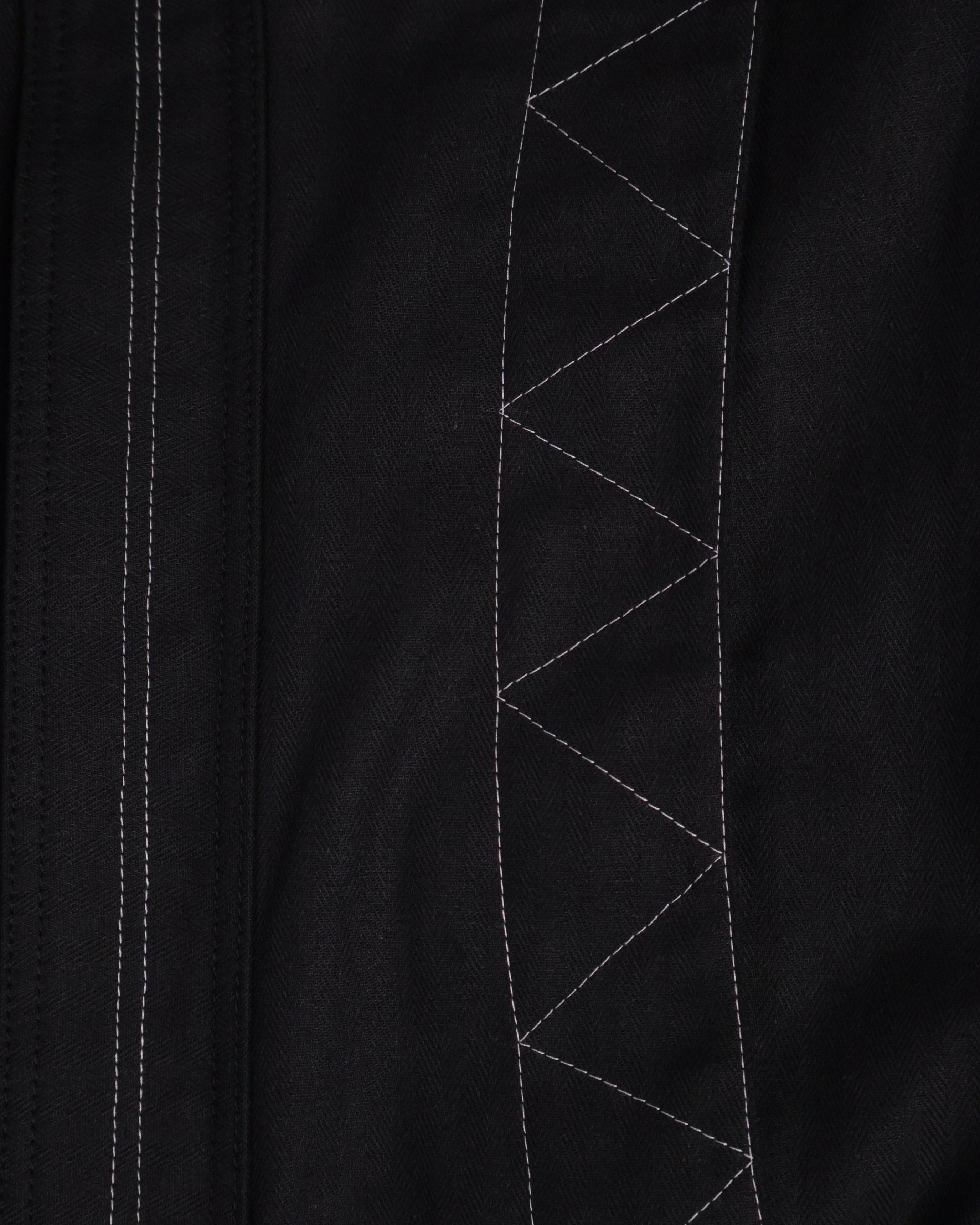 Layered Jacket - Black