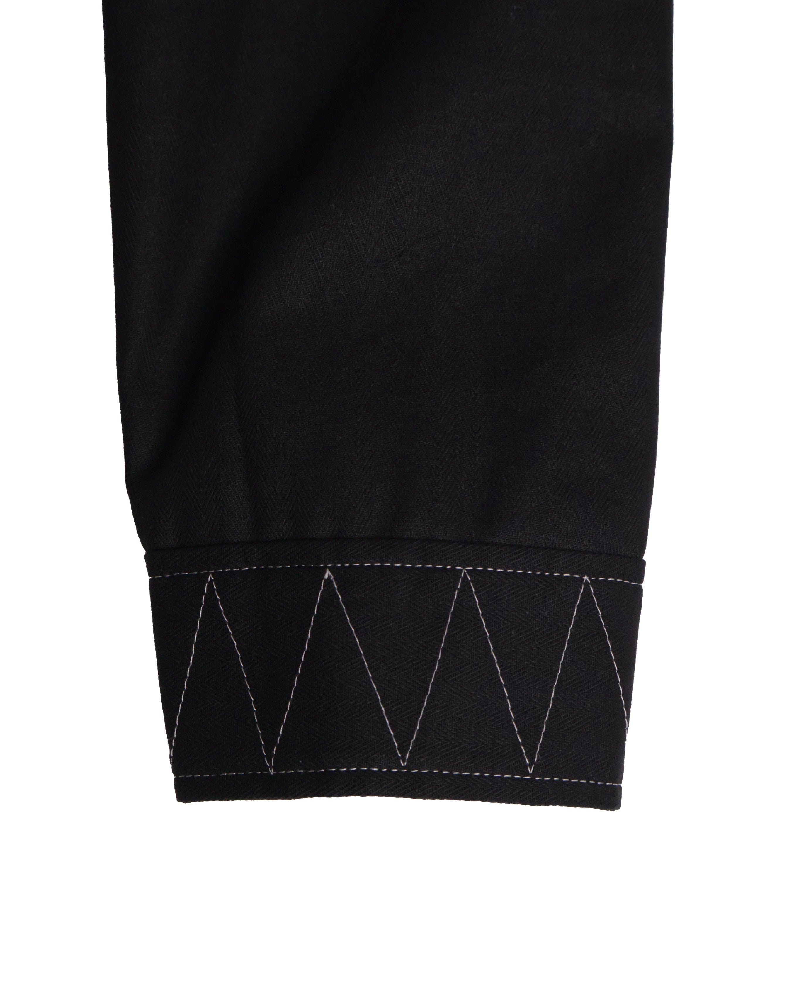 Layered Jacket - Black