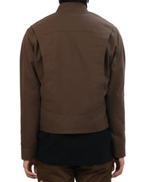 Layered Jacket - Brown