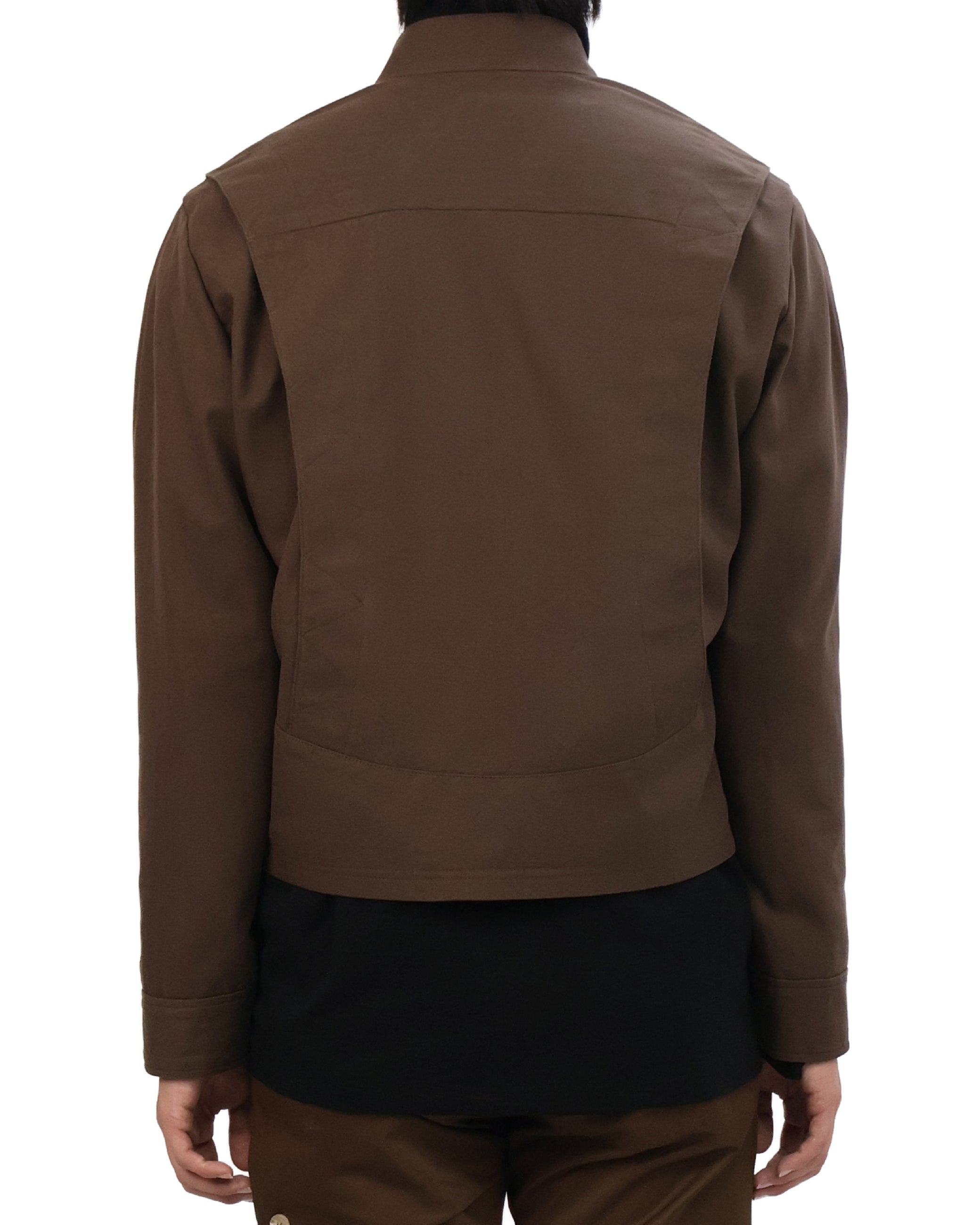Layered Jacket - Brown