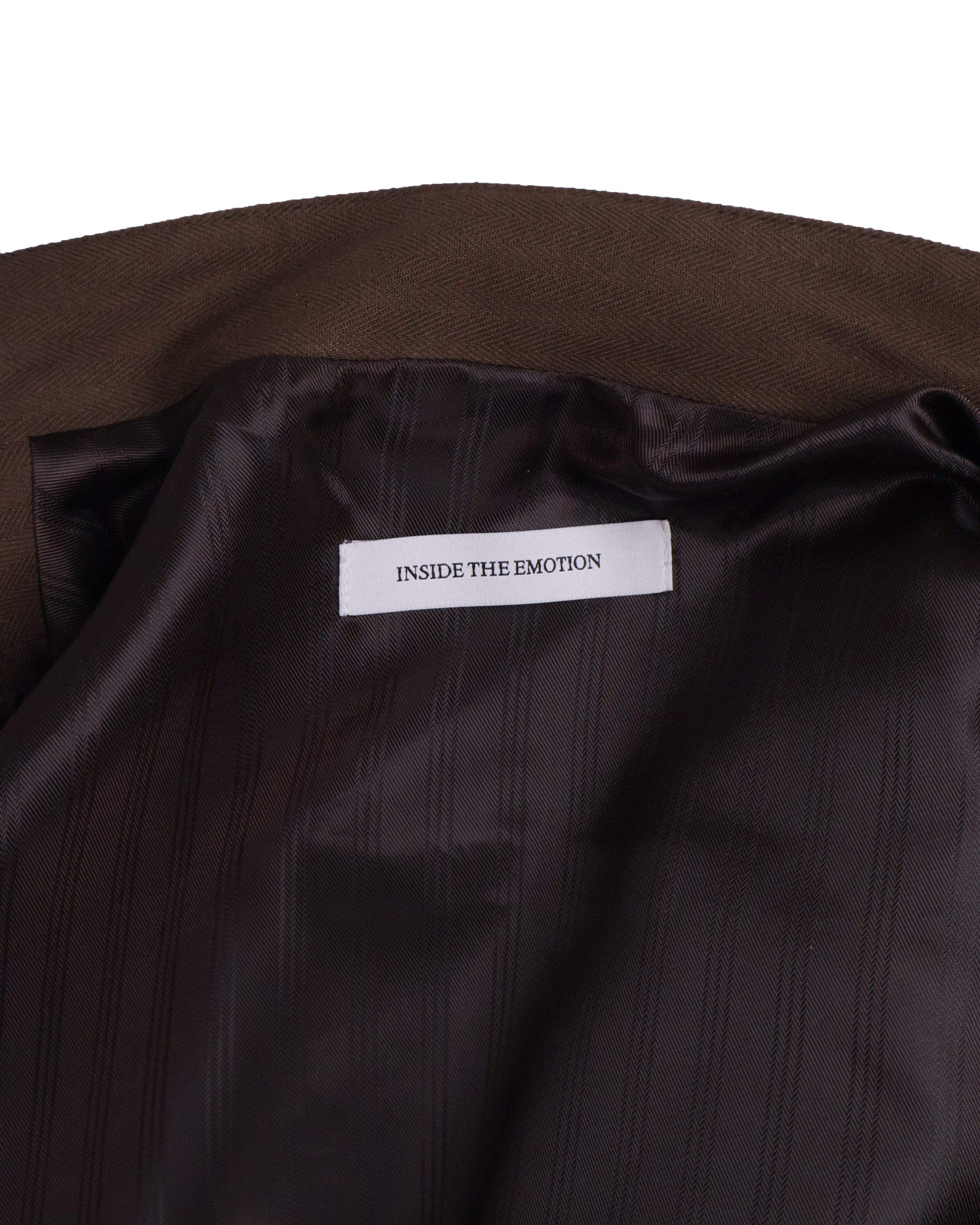 Layered Jacket - Brown