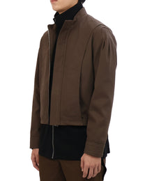 Layered Jacket - Brown