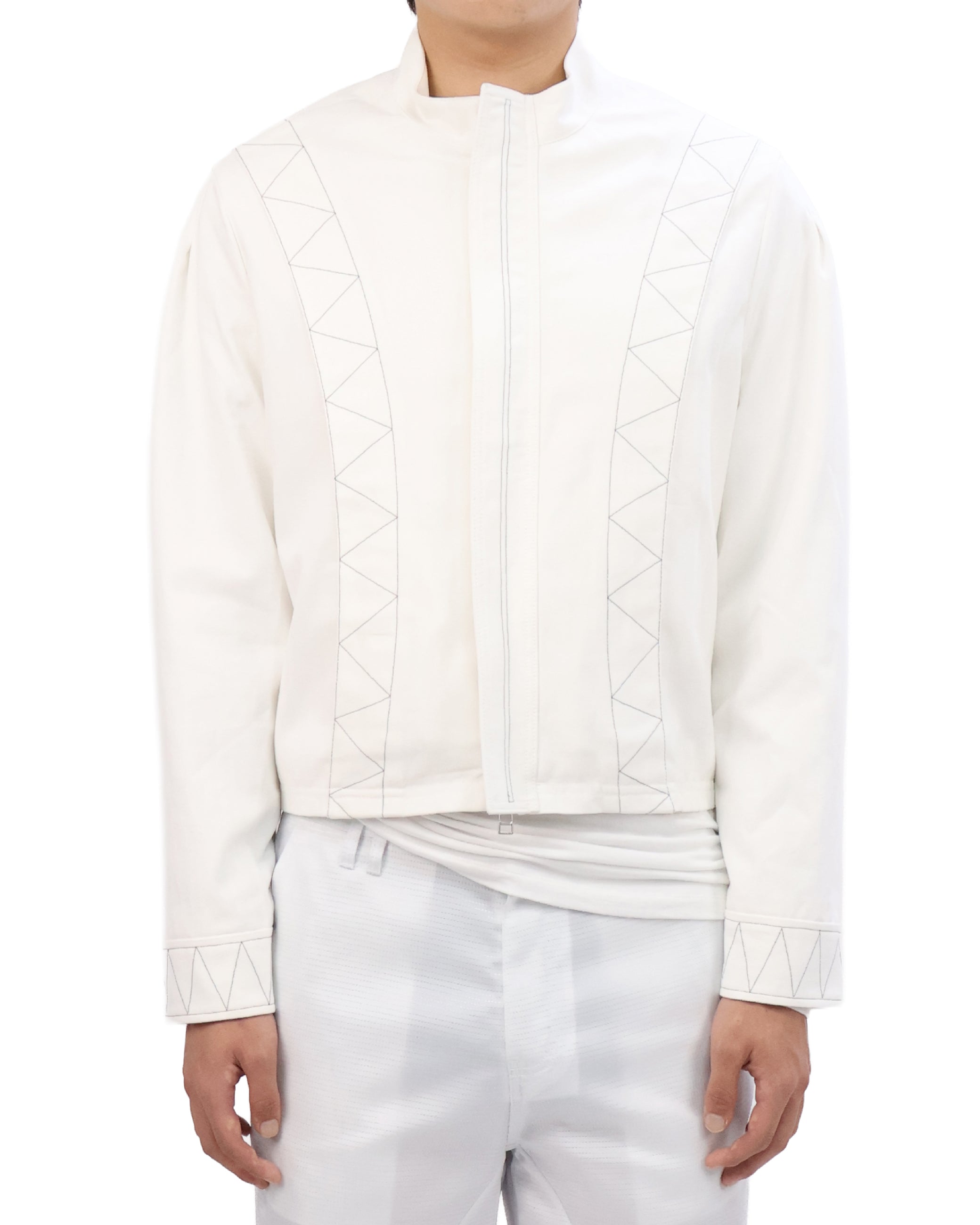 Layered Jacket - White
