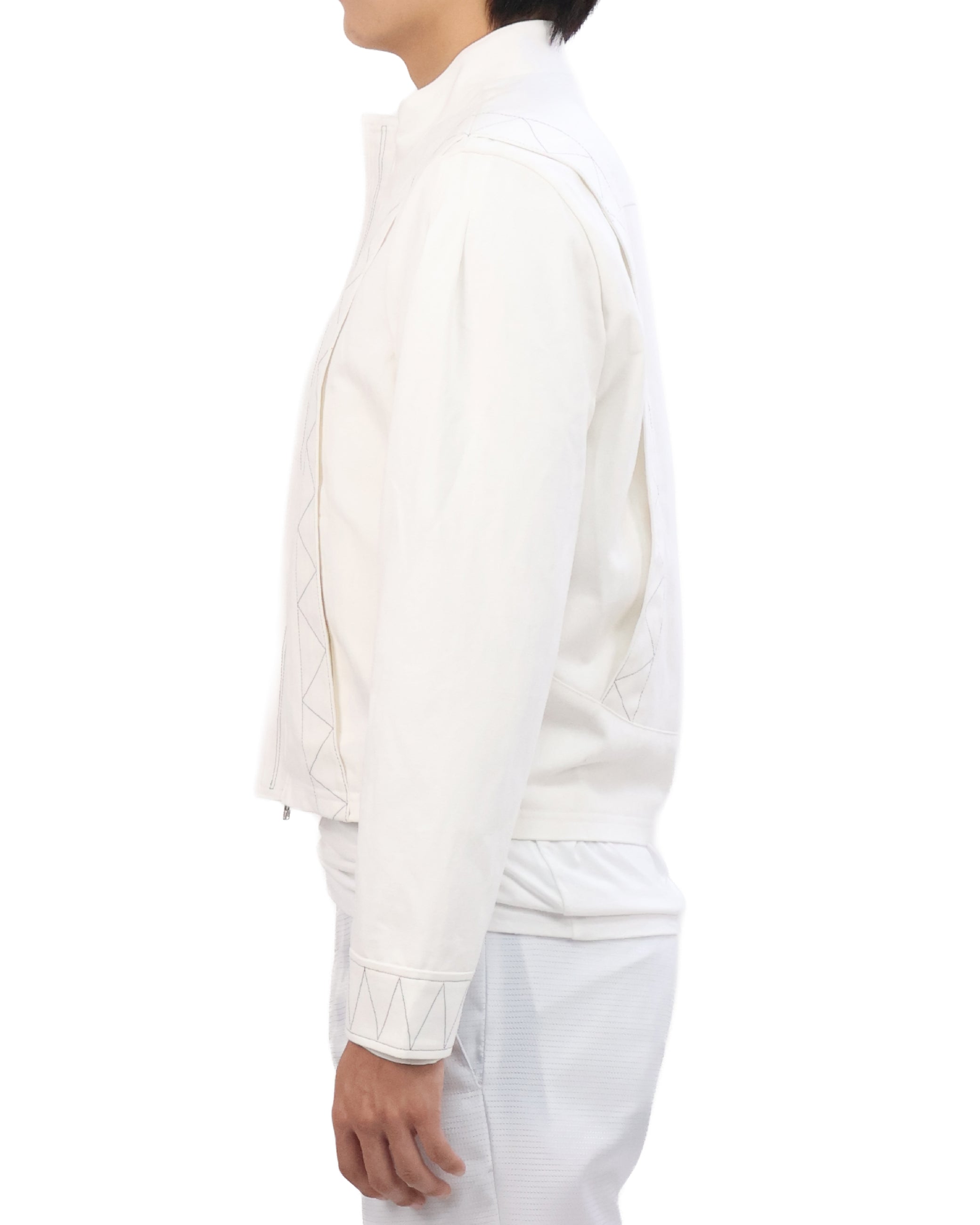 Layered Jacket - White