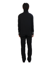 Button Cardigan - Black &amp; White