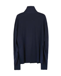Button Cardigan - Navy