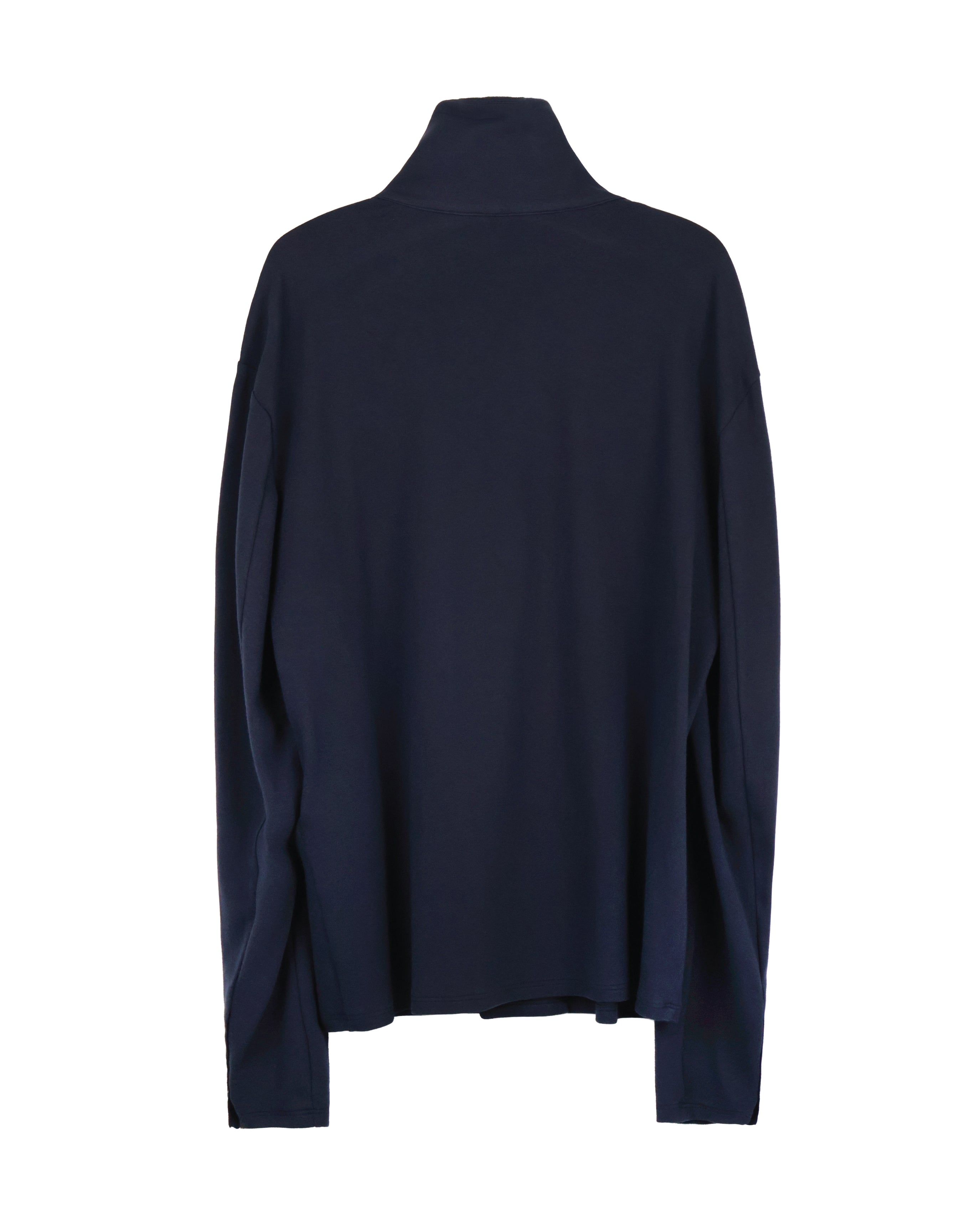 Button Cardigan - Navy