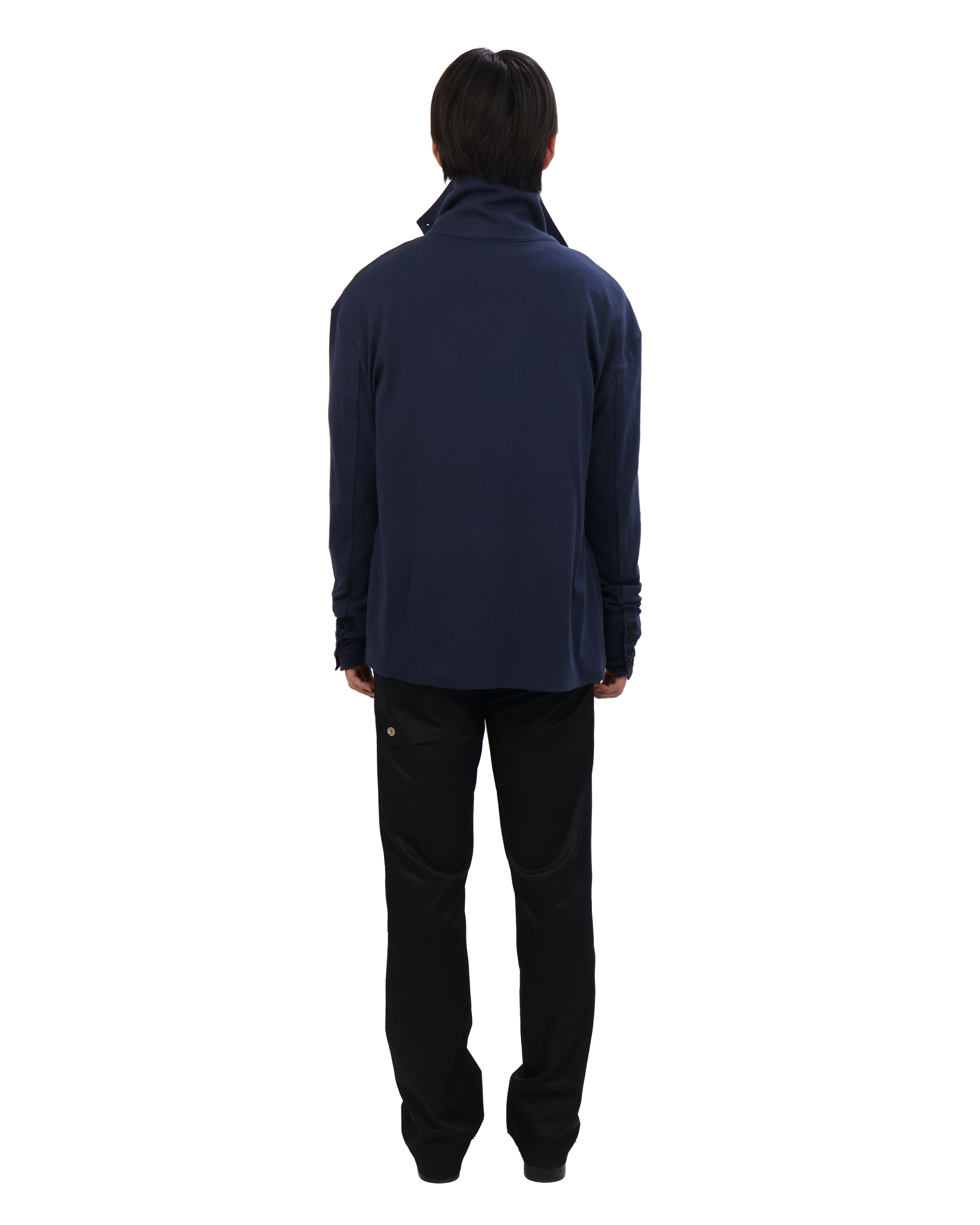 Button Cardigan - Navy