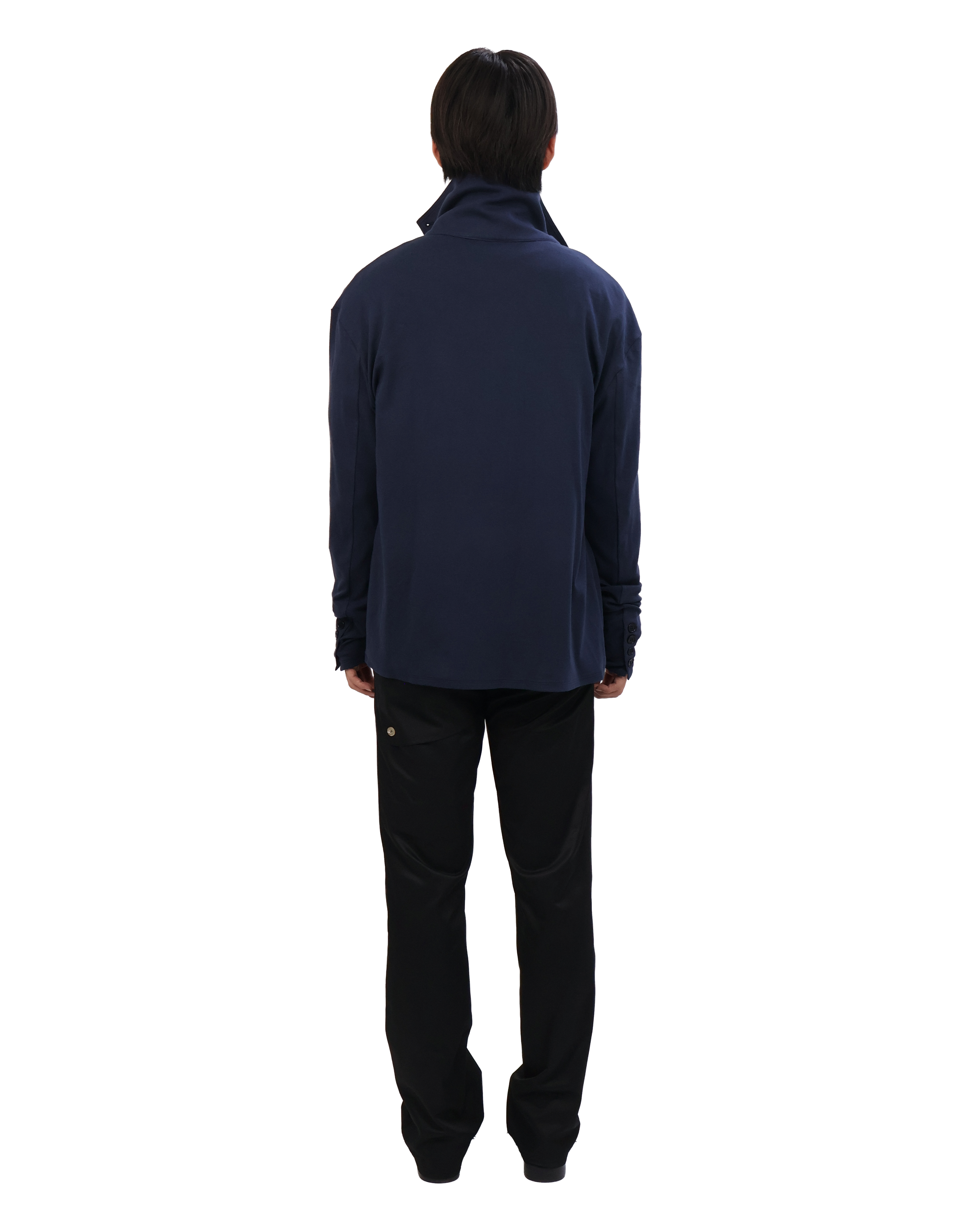 Button Cardigan - Navy