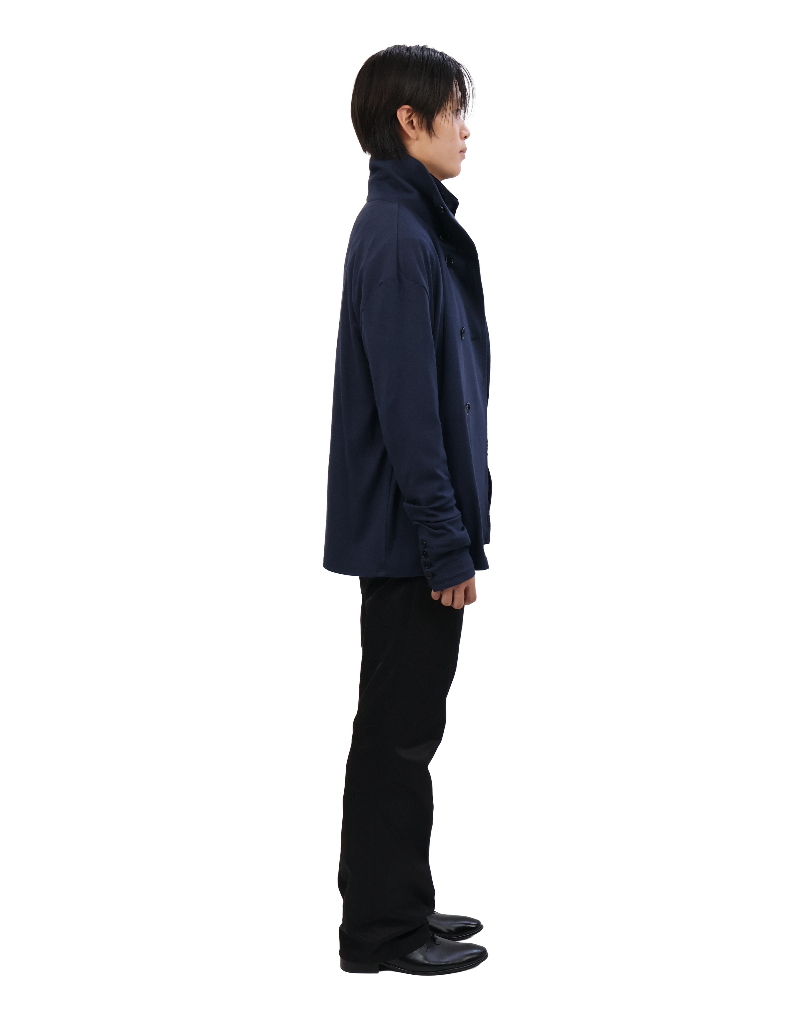 Button Cardigan - Navy