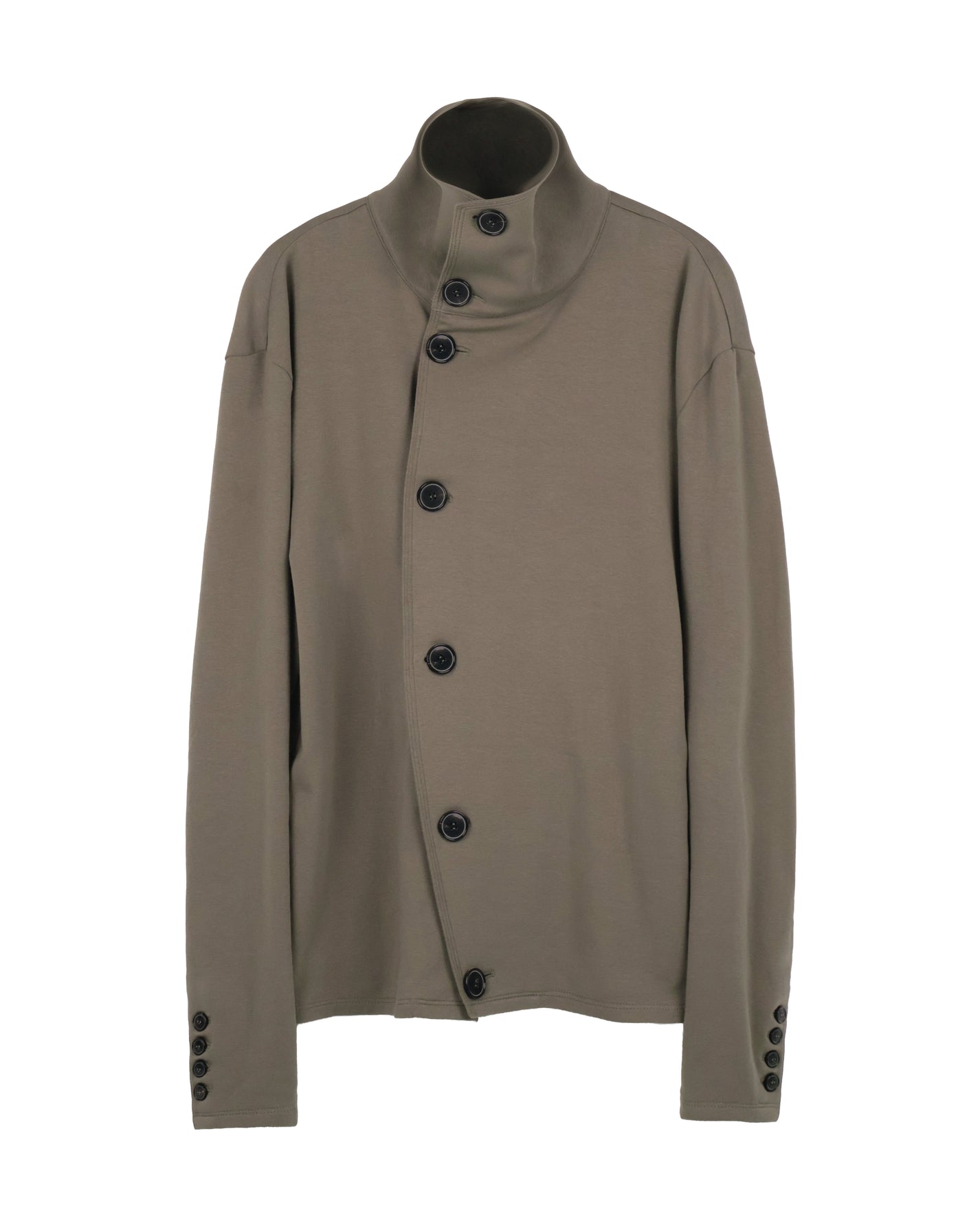 Button Cardigan - Light Olive