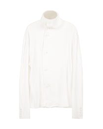Button Cardigan - White