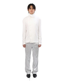 Button Cardigan - White