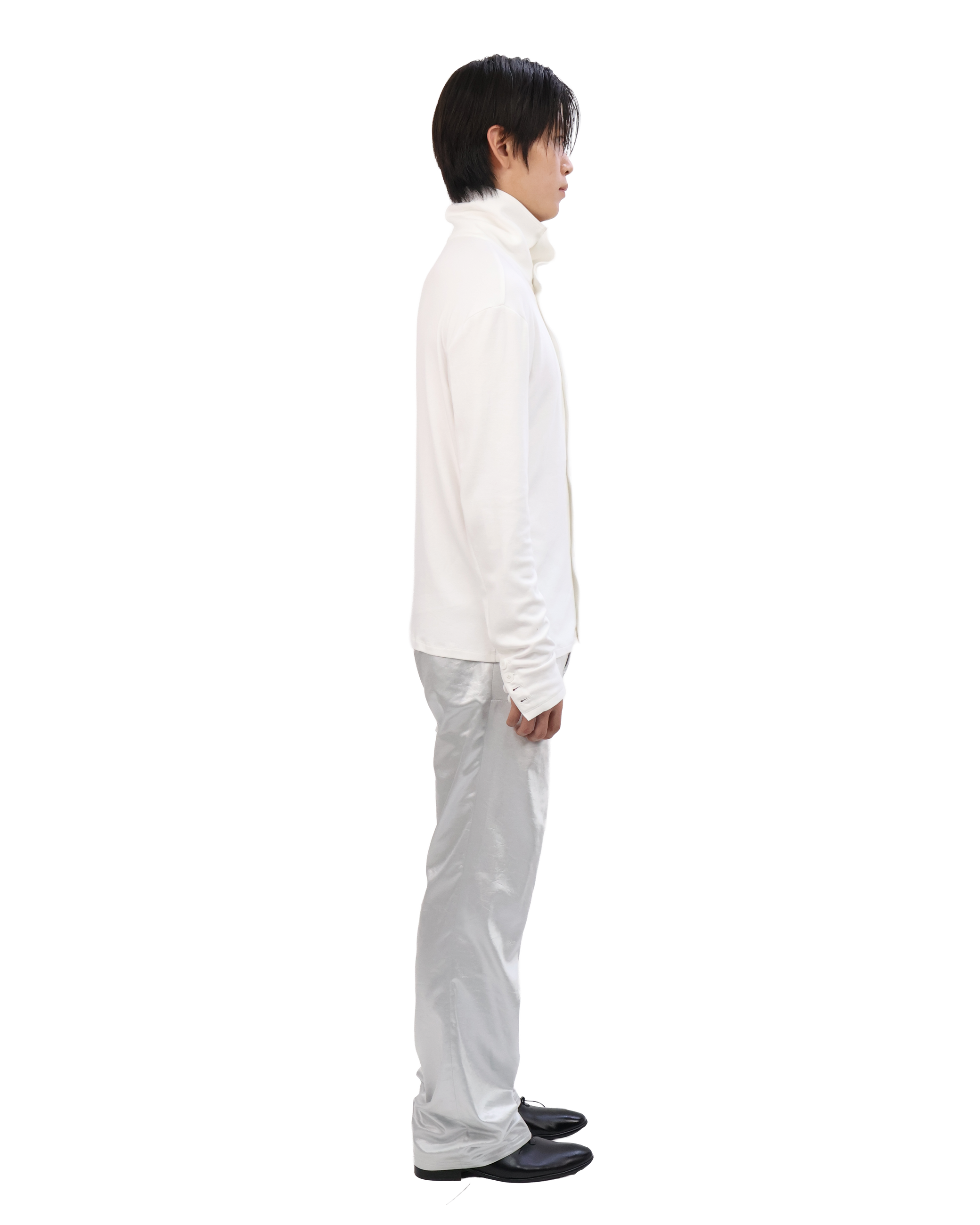 Button Cardigan - White