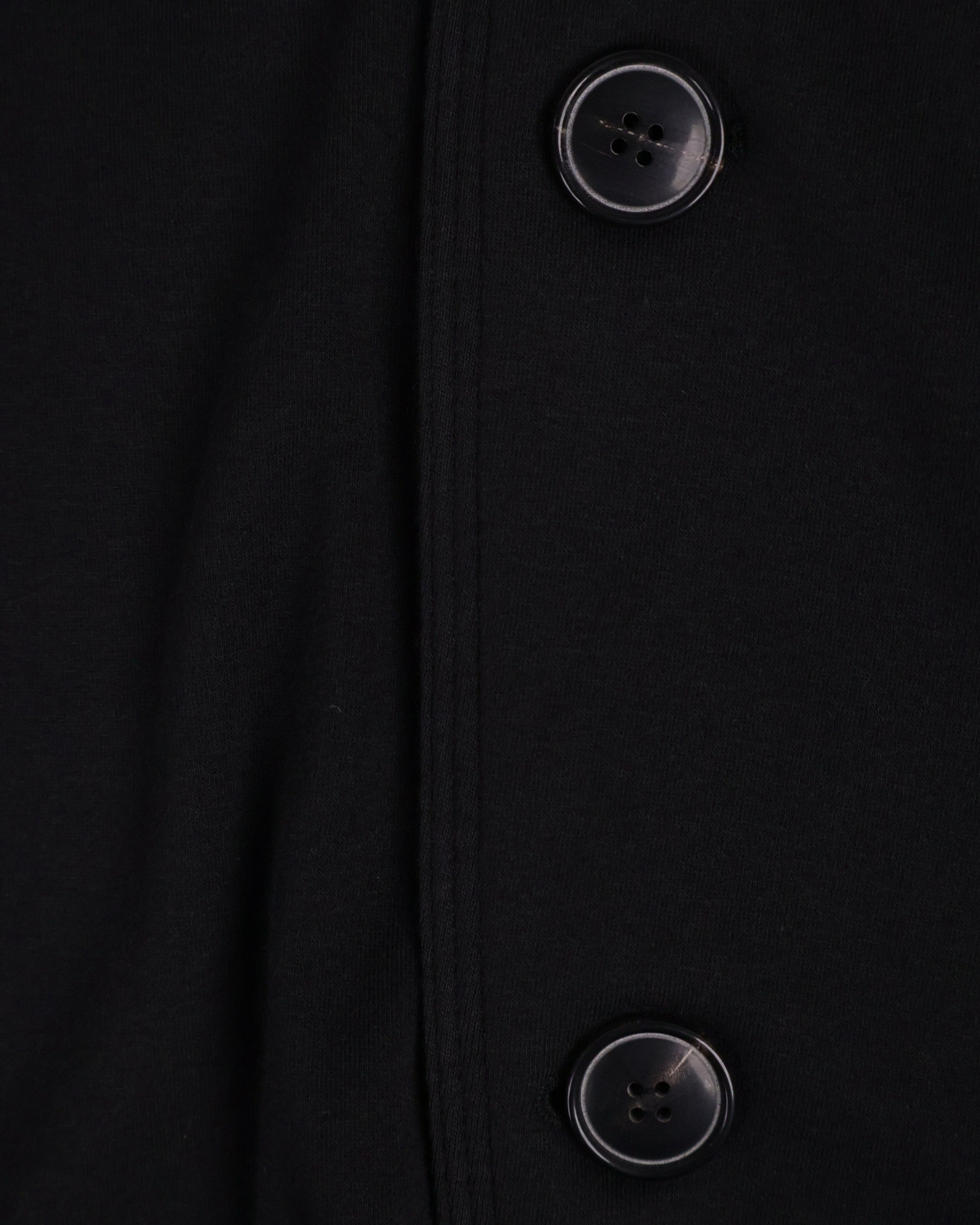 Button Cardigan - Black