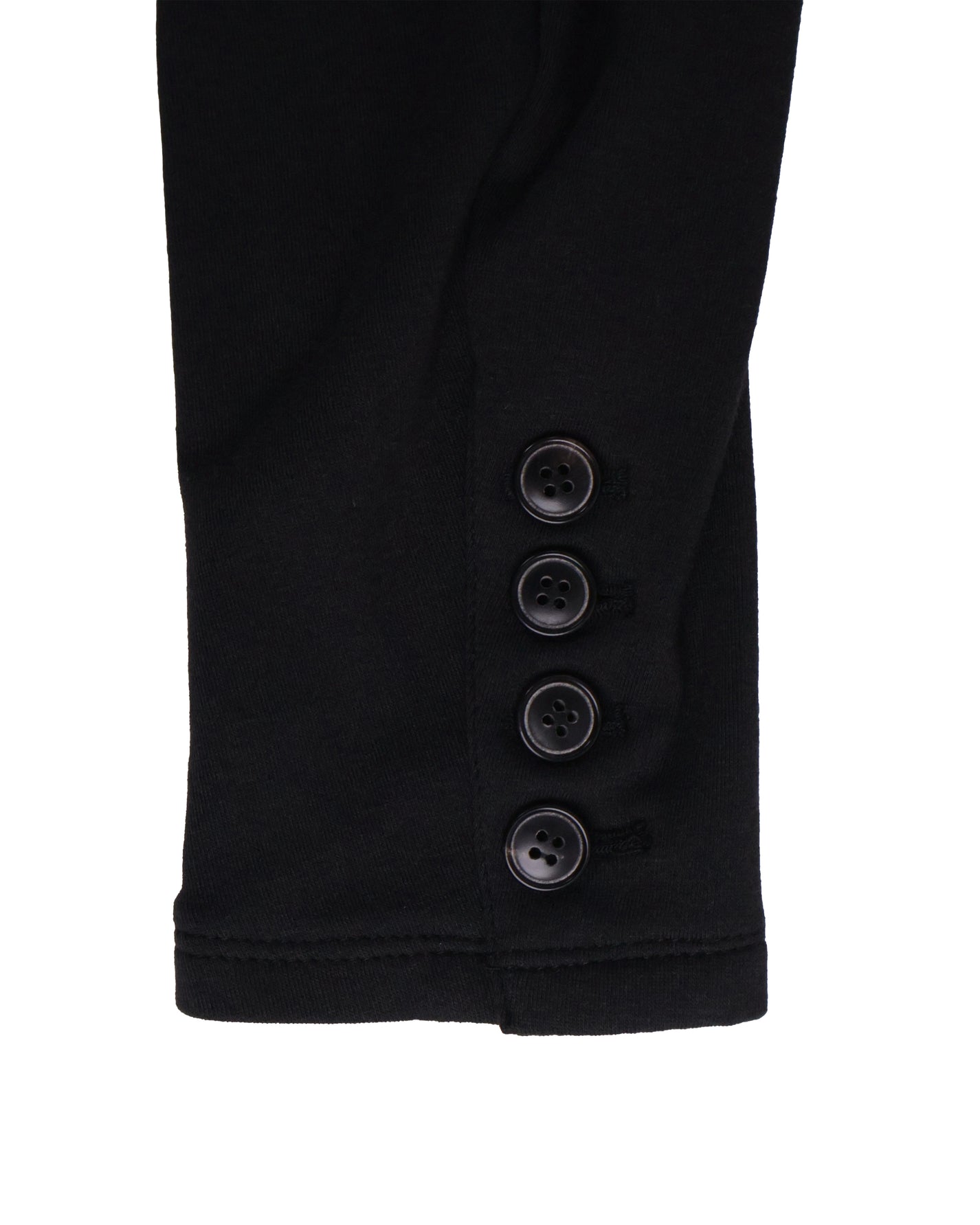 Button Cardigan - Black