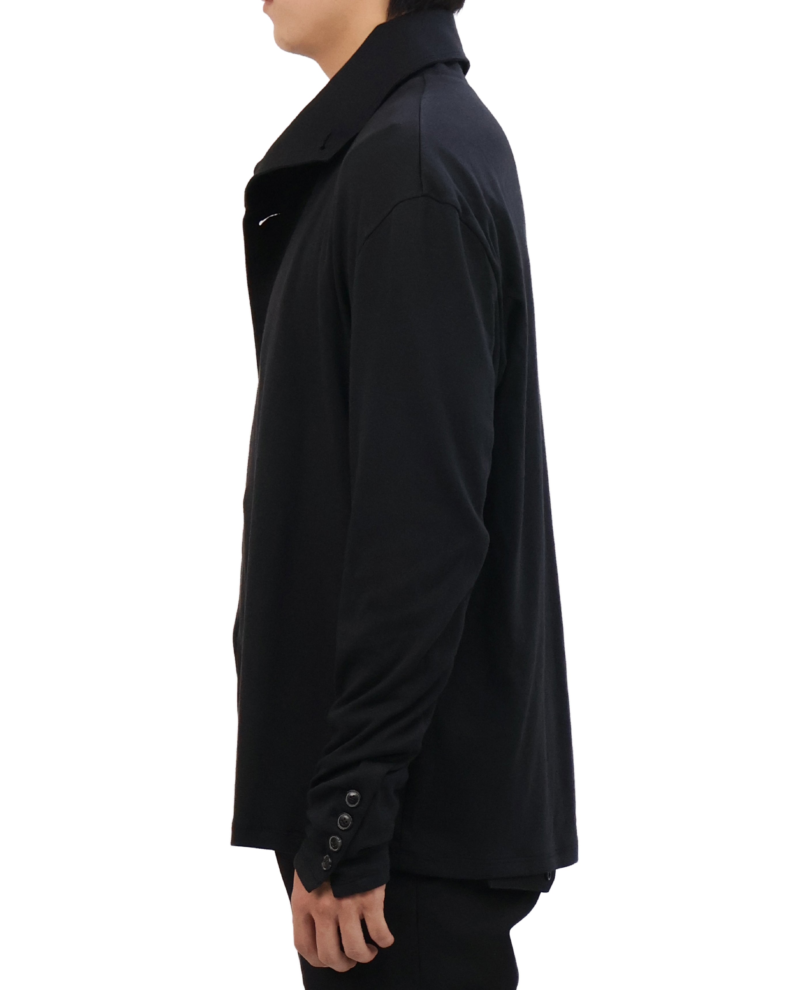 Button Cardigan - Black