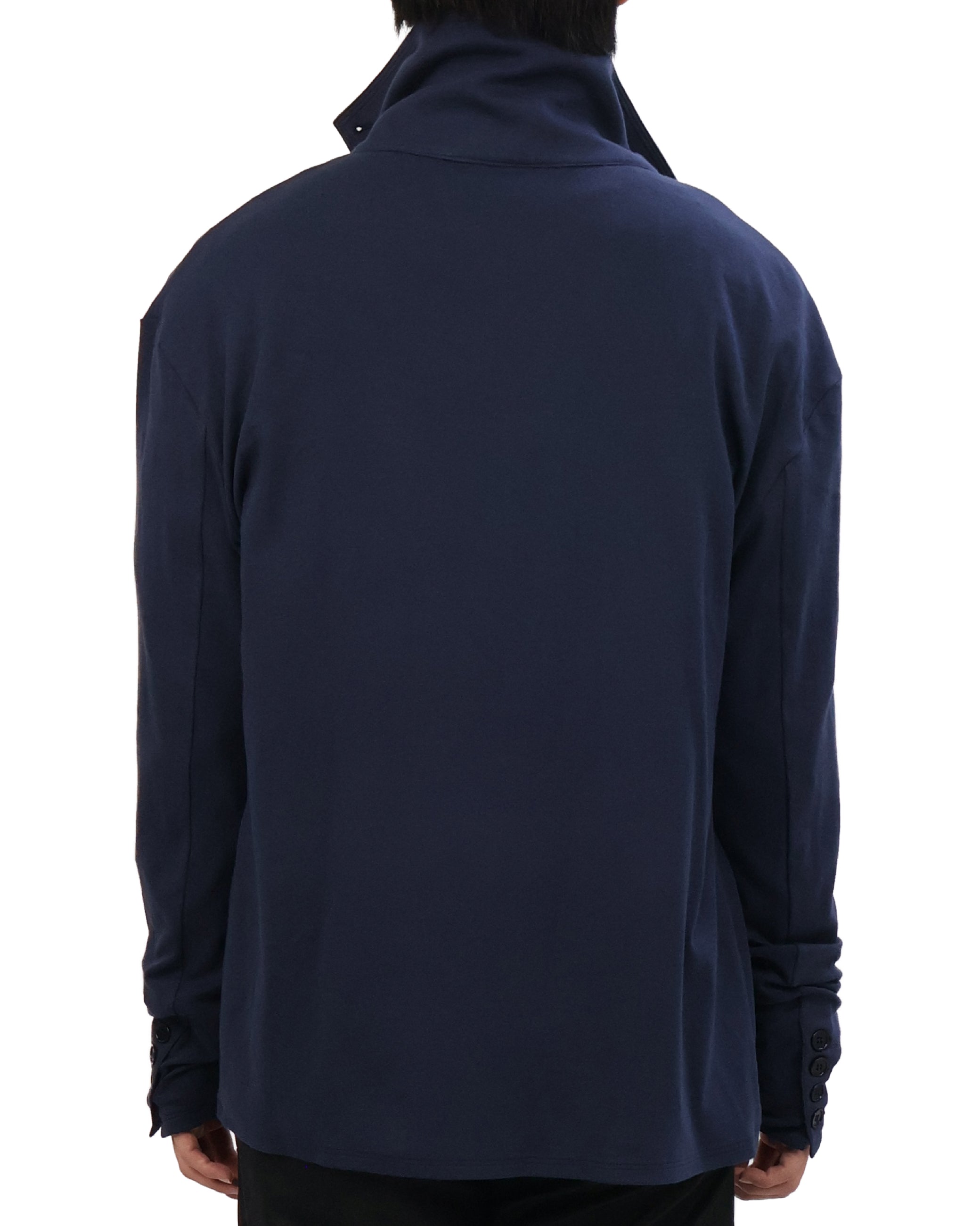 Button Cardigan - Navy