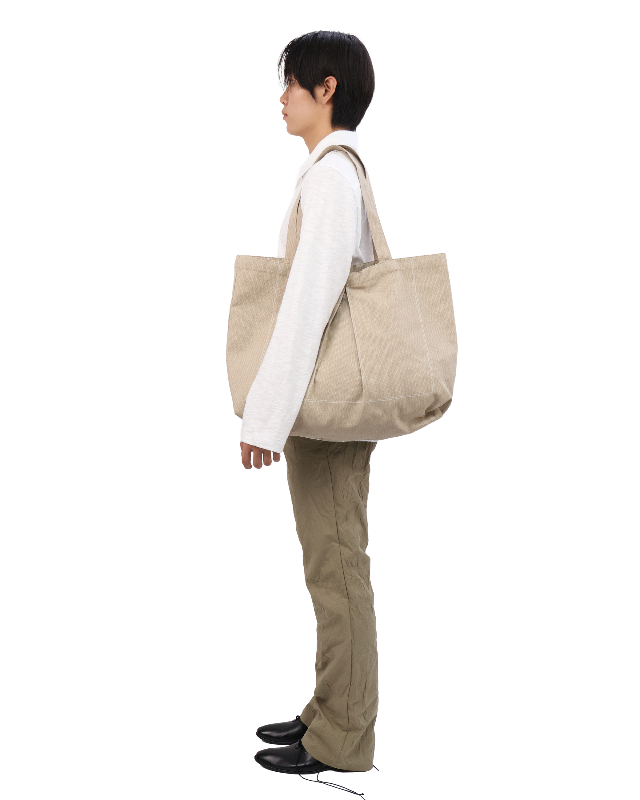 Textured Zip Shirt - White