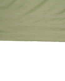 Buttoned Neck Hoodie -  Neon Yellow