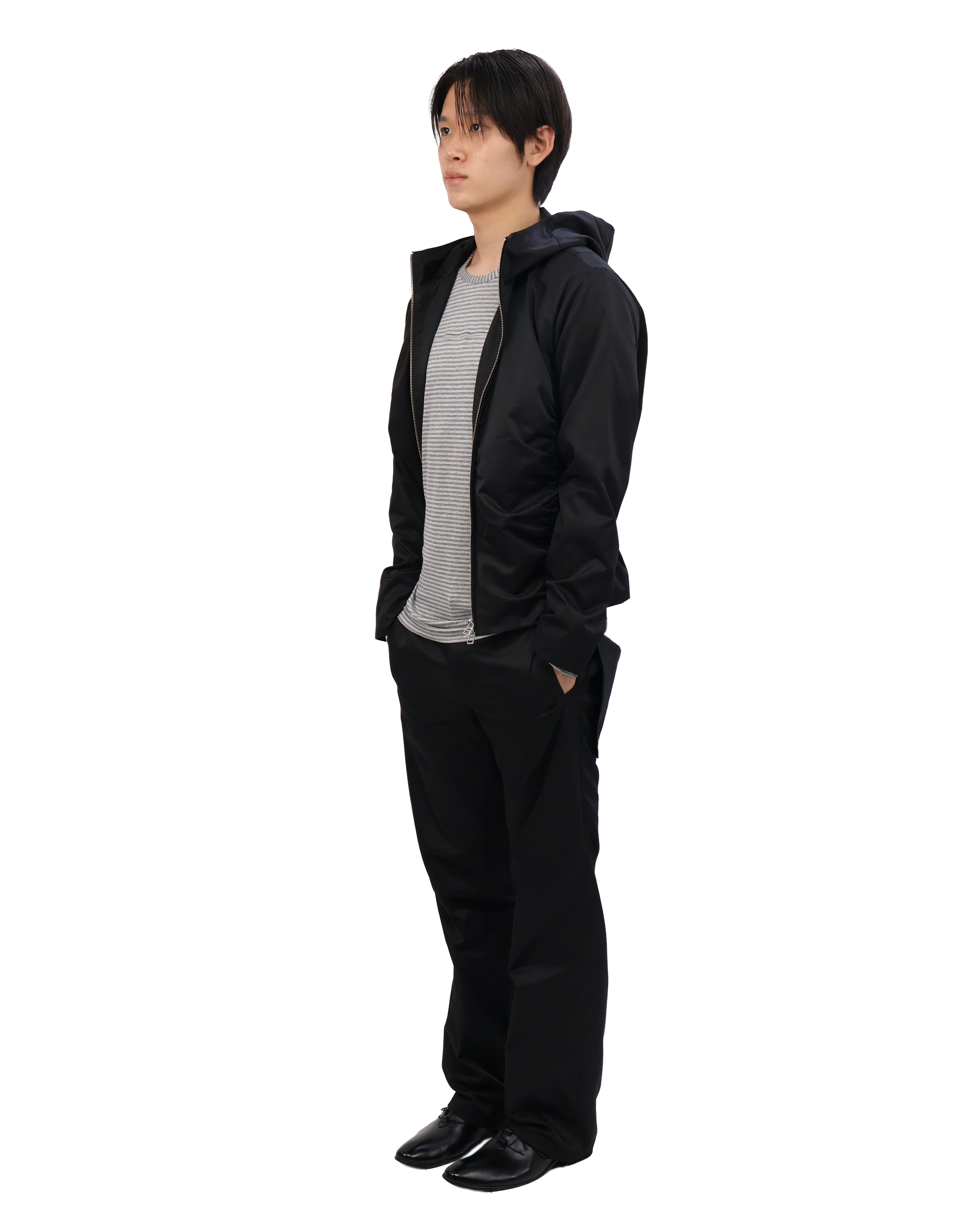 Striped Long Sleeve - Black &amp; Grey