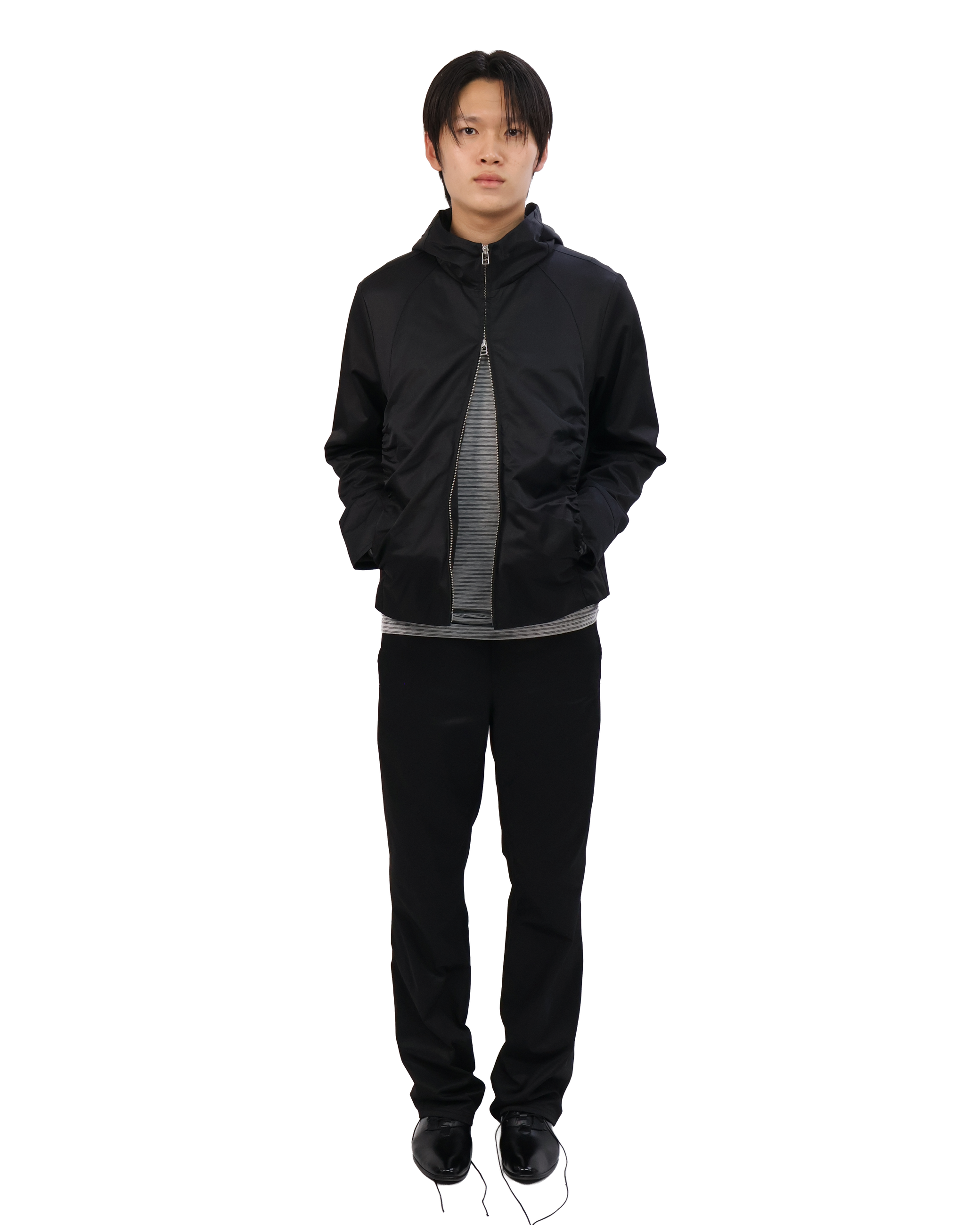 Striped Long Sleeve - Black &amp; Grey