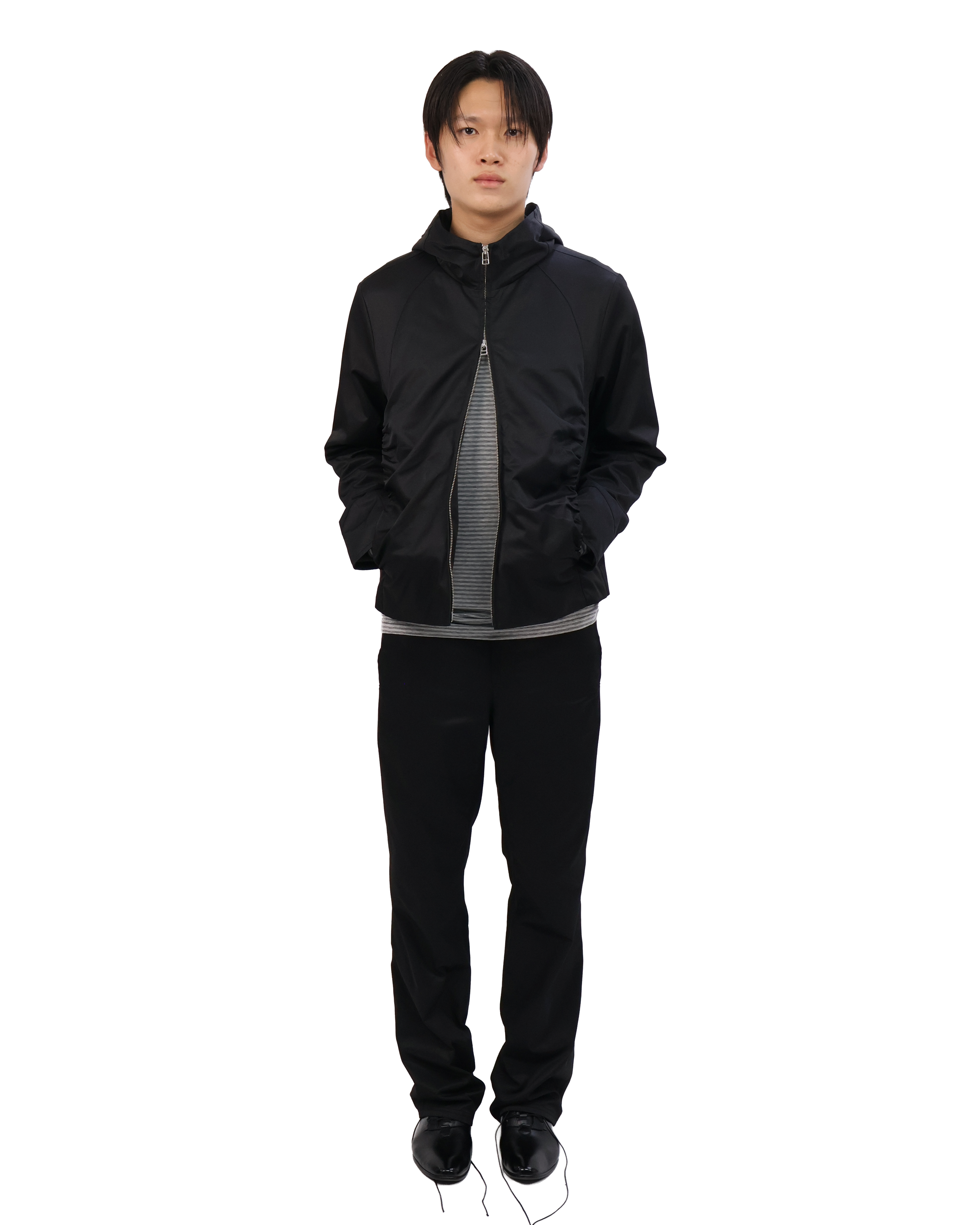 Striped Long Sleeve - Black &amp; Grey