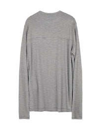 Striped Long Sleeve - Black &amp; Grey