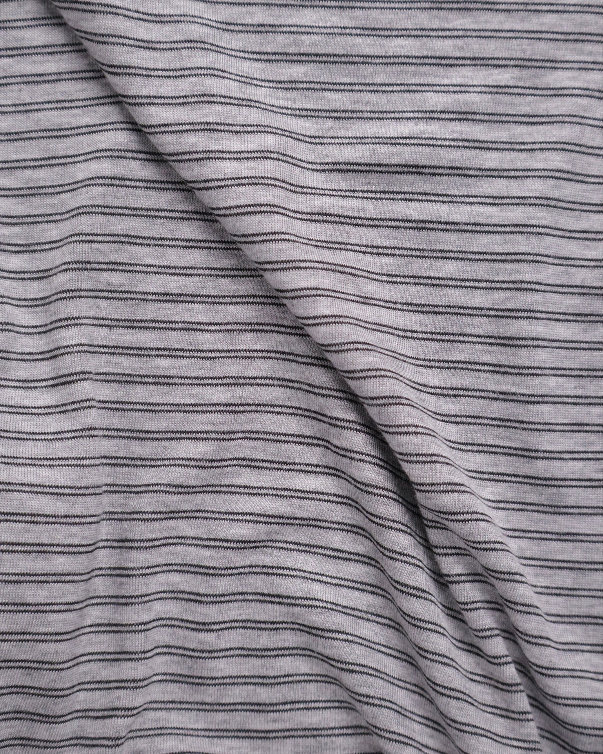 Striped Long Sleeve - Black &amp; Grey