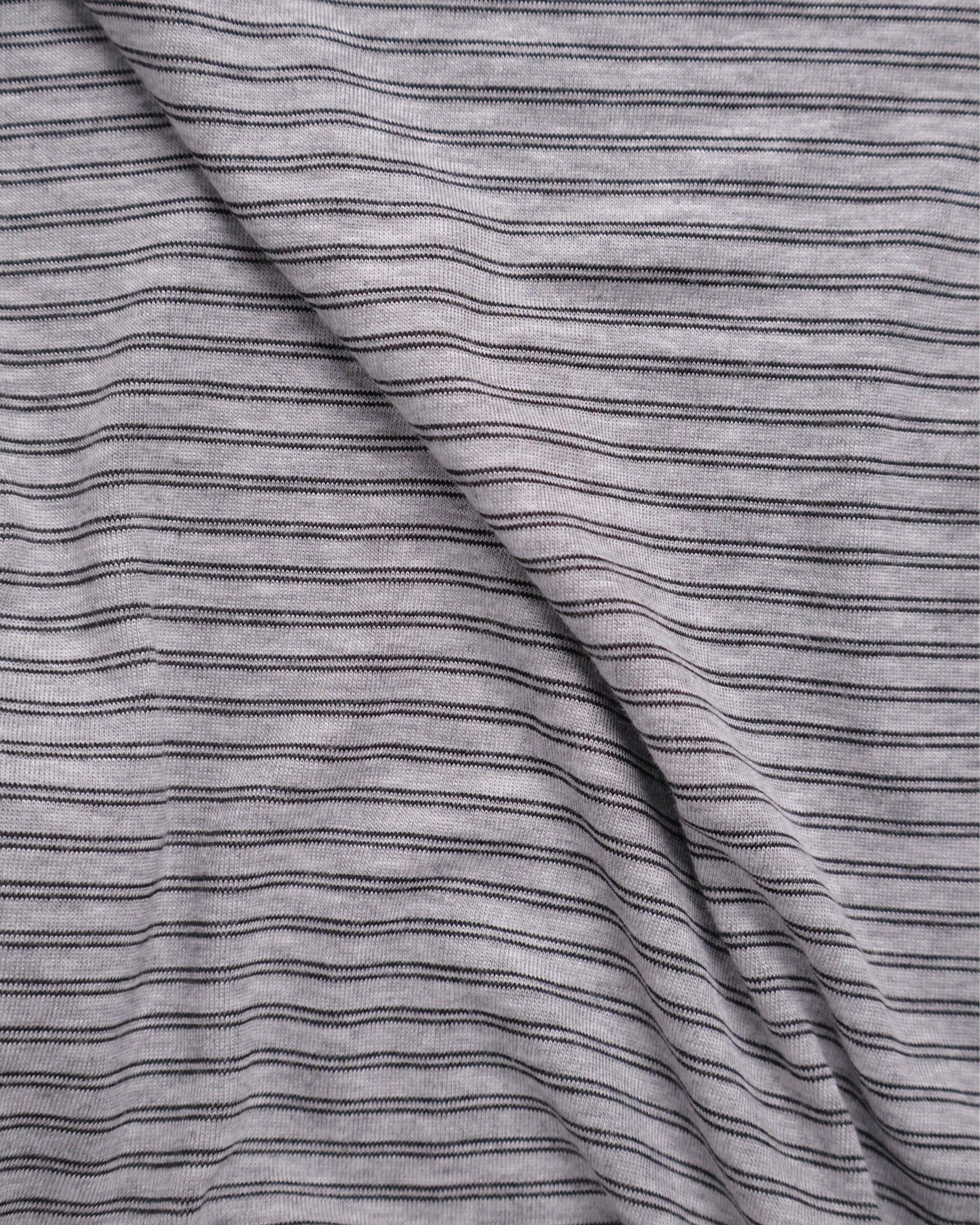 Striped Long Sleeve - Black &amp; Grey