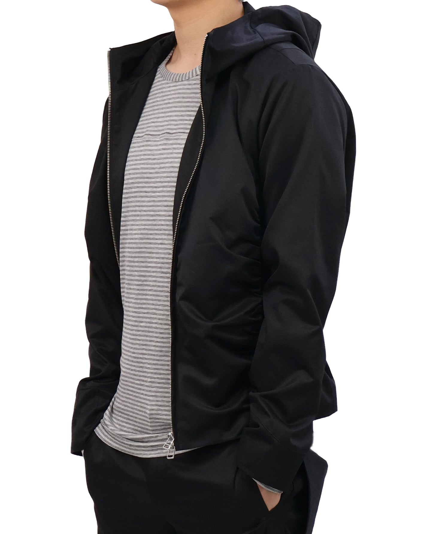 Striped Long Sleeve - Black &amp; Grey