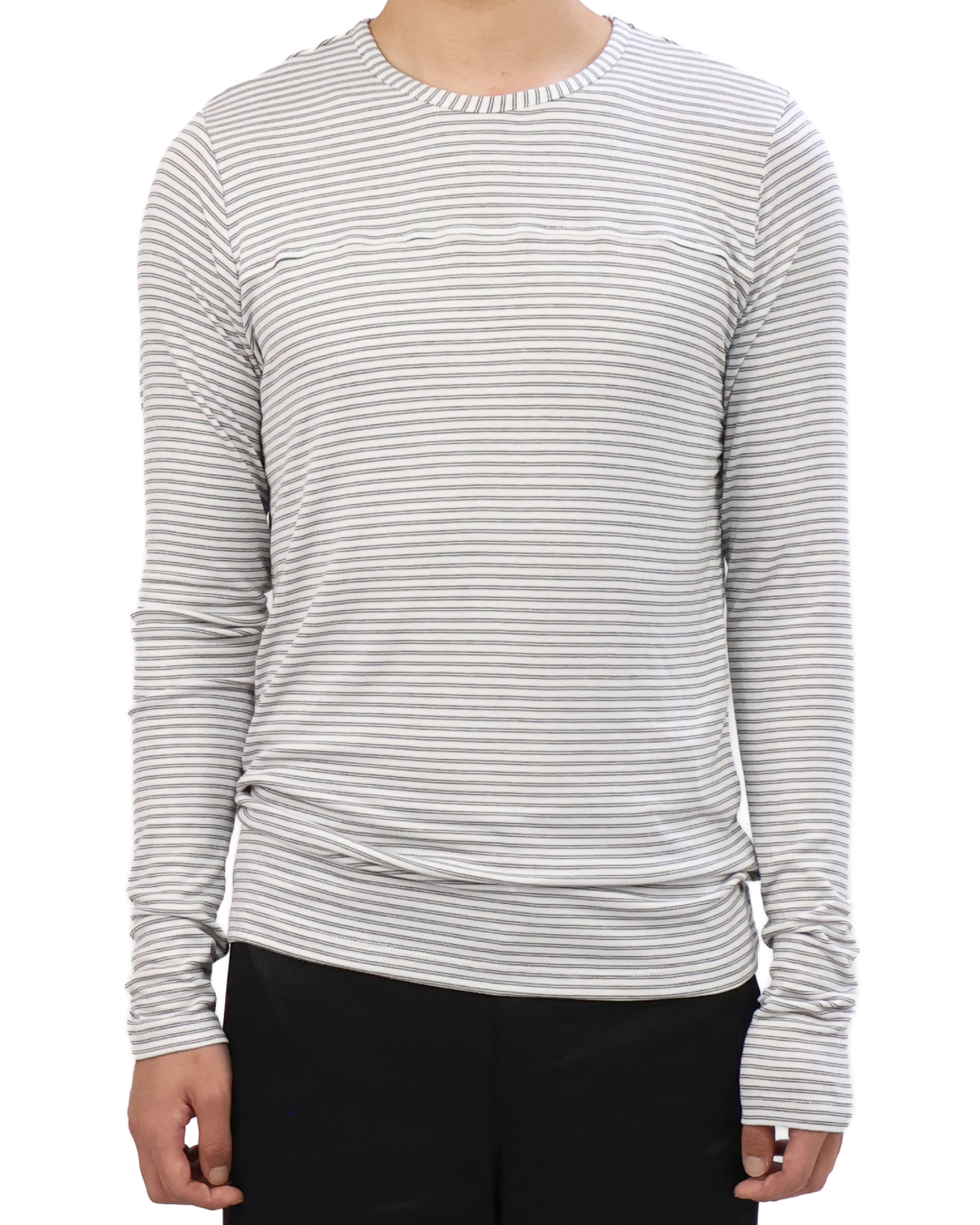 Striped Long Sleeve - Black &amp; White