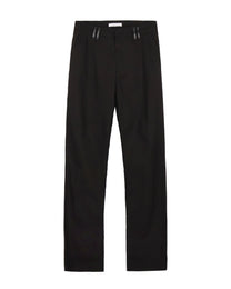 Leather Pocket Pants - Black