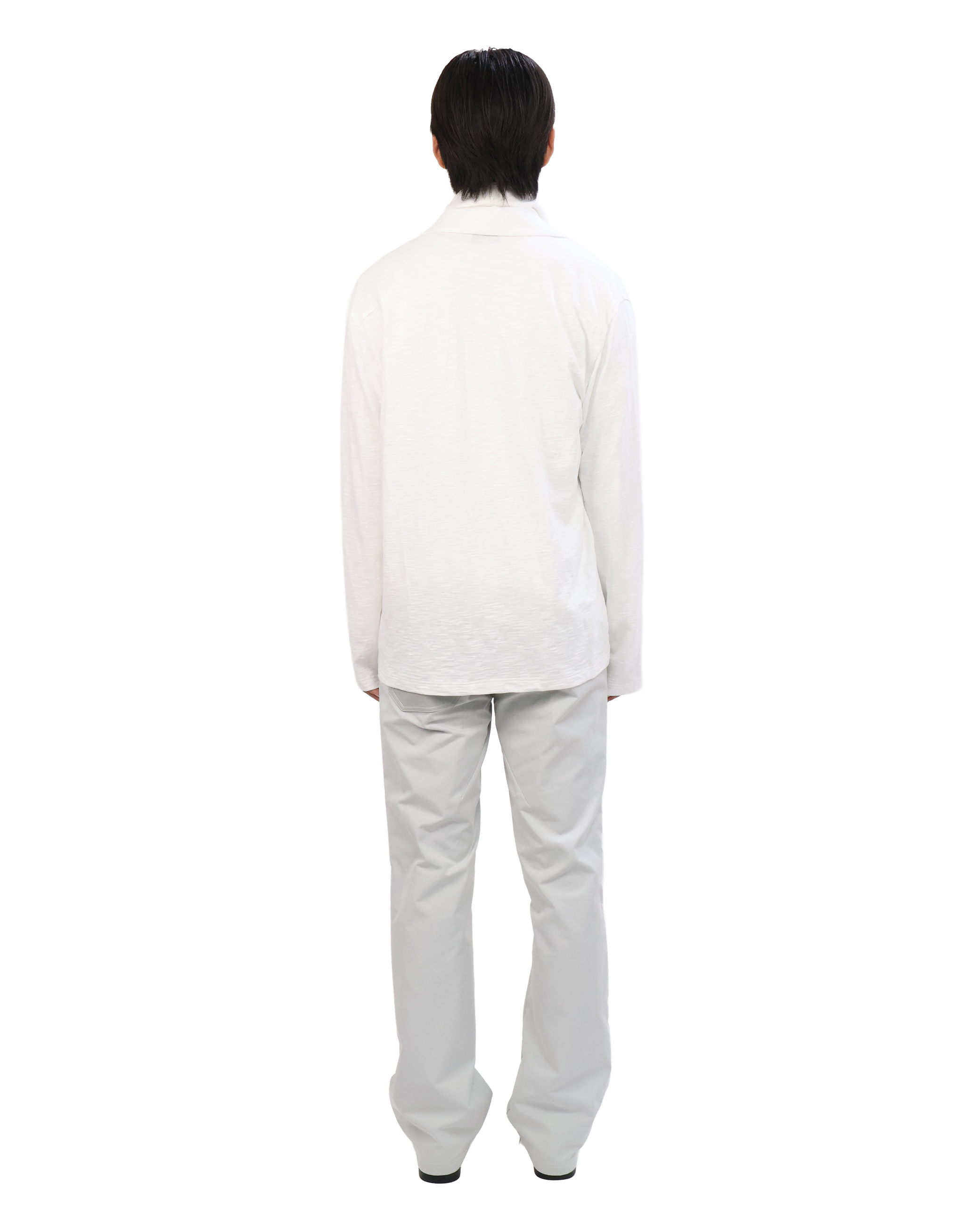 Leather Pocket Pants - Off White