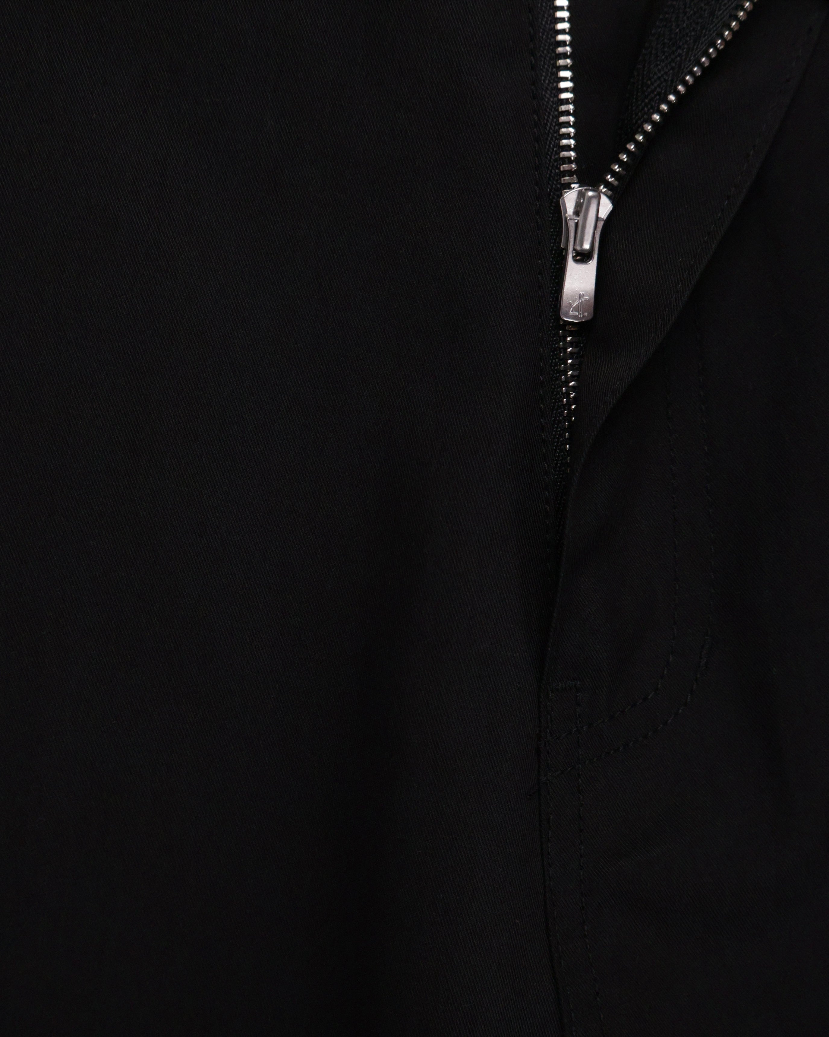 Leather Pocket Pants - Black