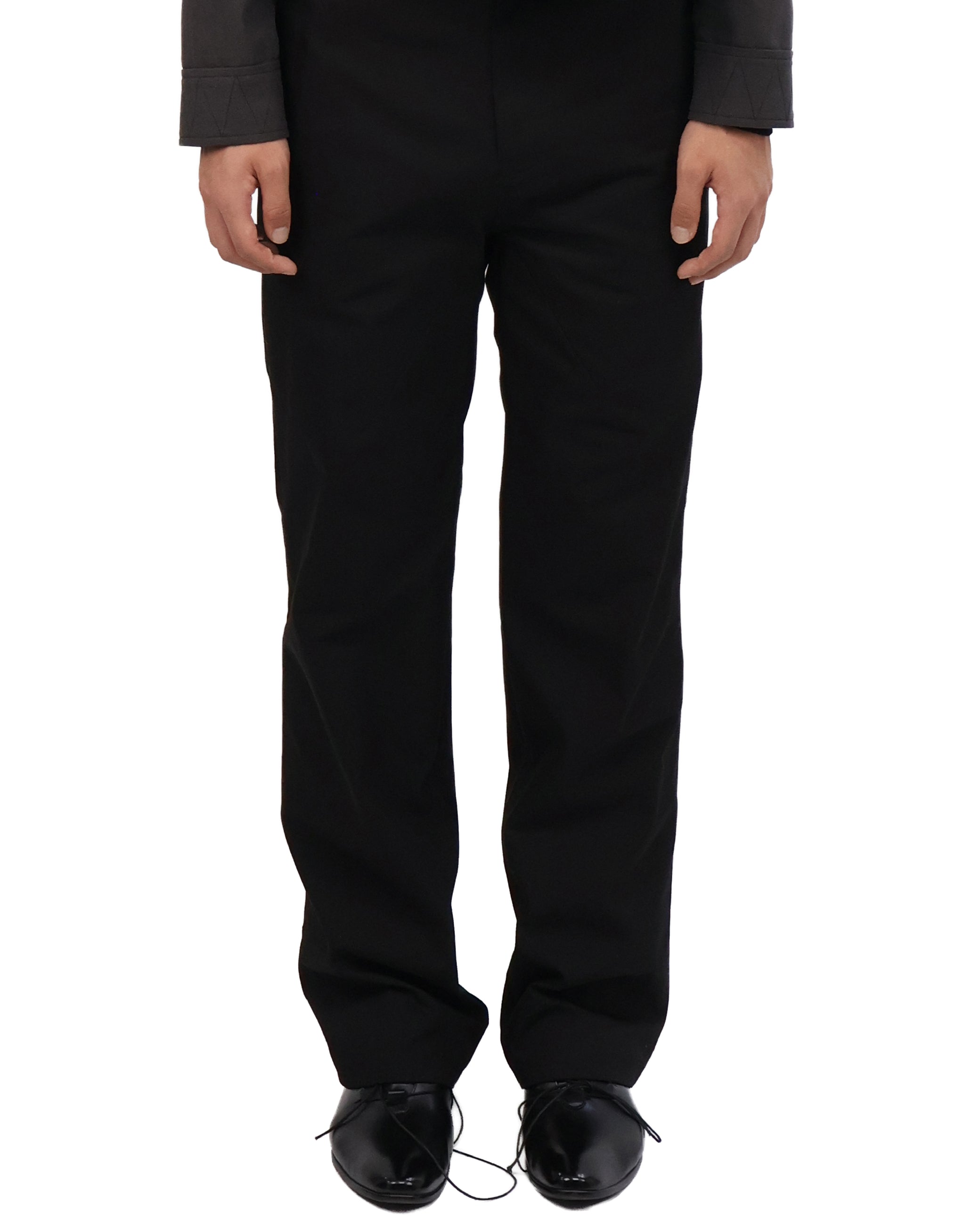 Leather Pocket Pants - Black
