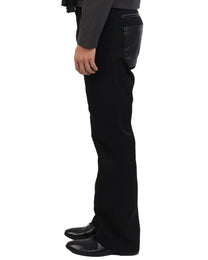 Leather Pocket Pants - Black
