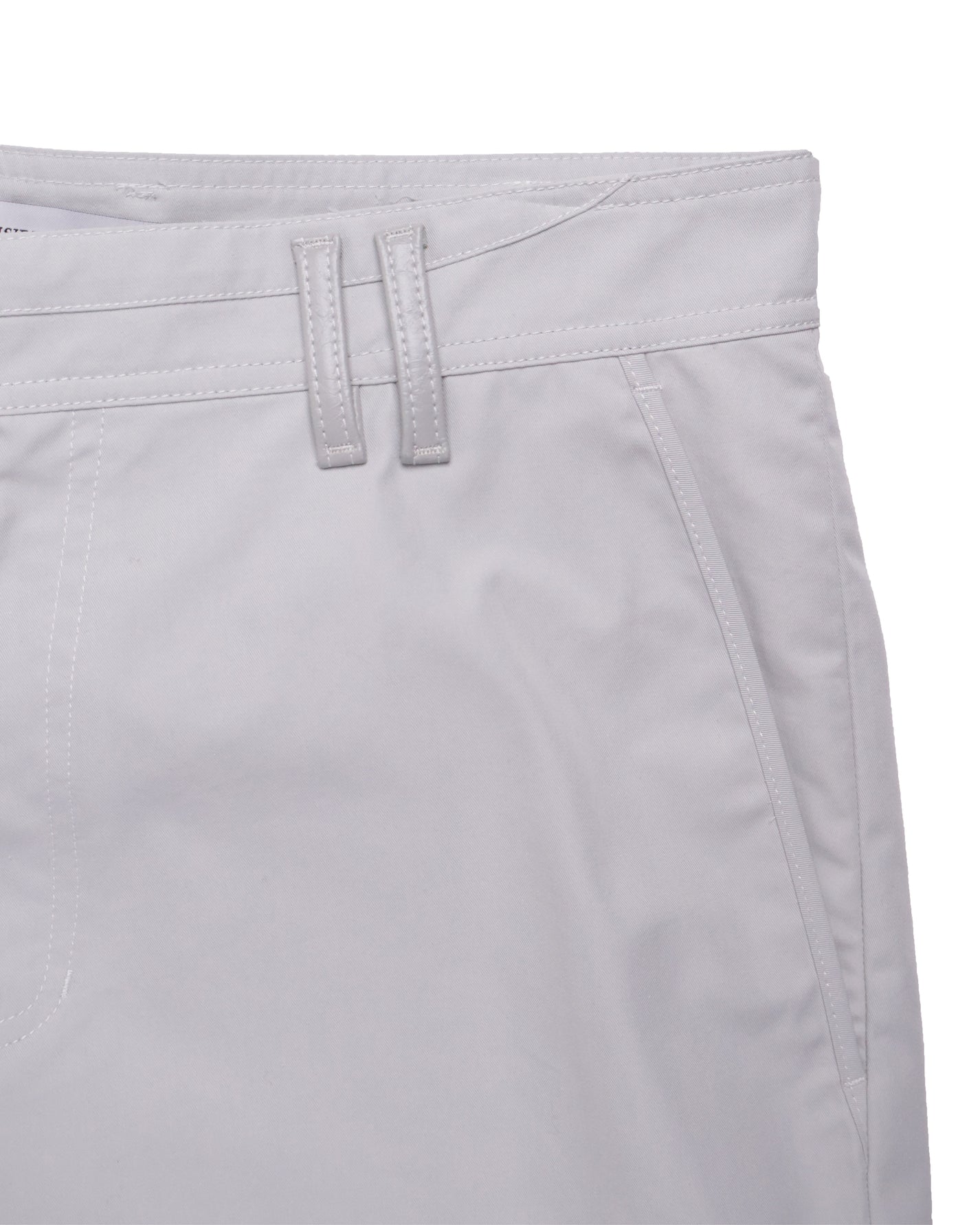 Leather Pocket Pants - Off White