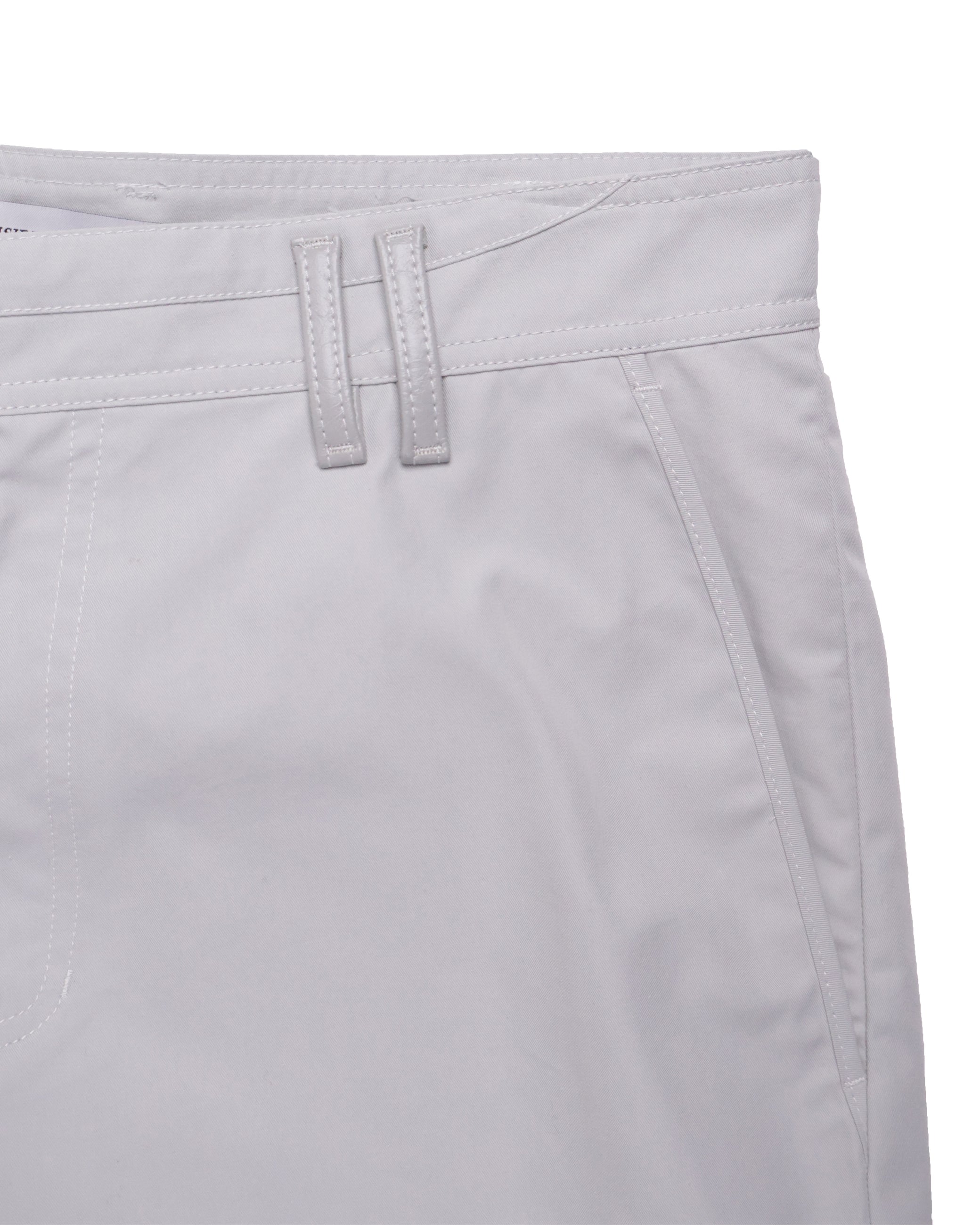 Leather Pocket Pants - Off White