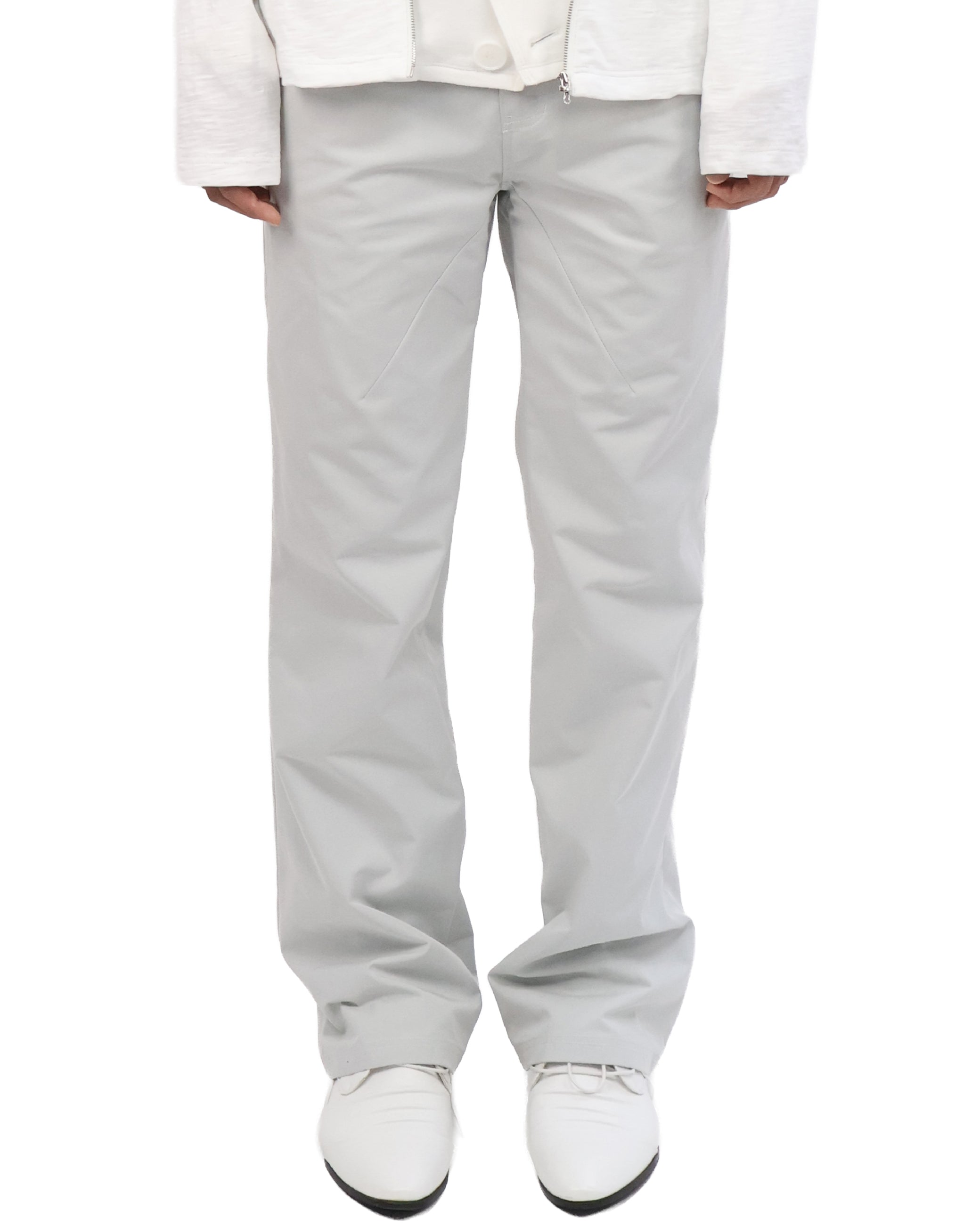 Leather Pocket Pants - Off White
