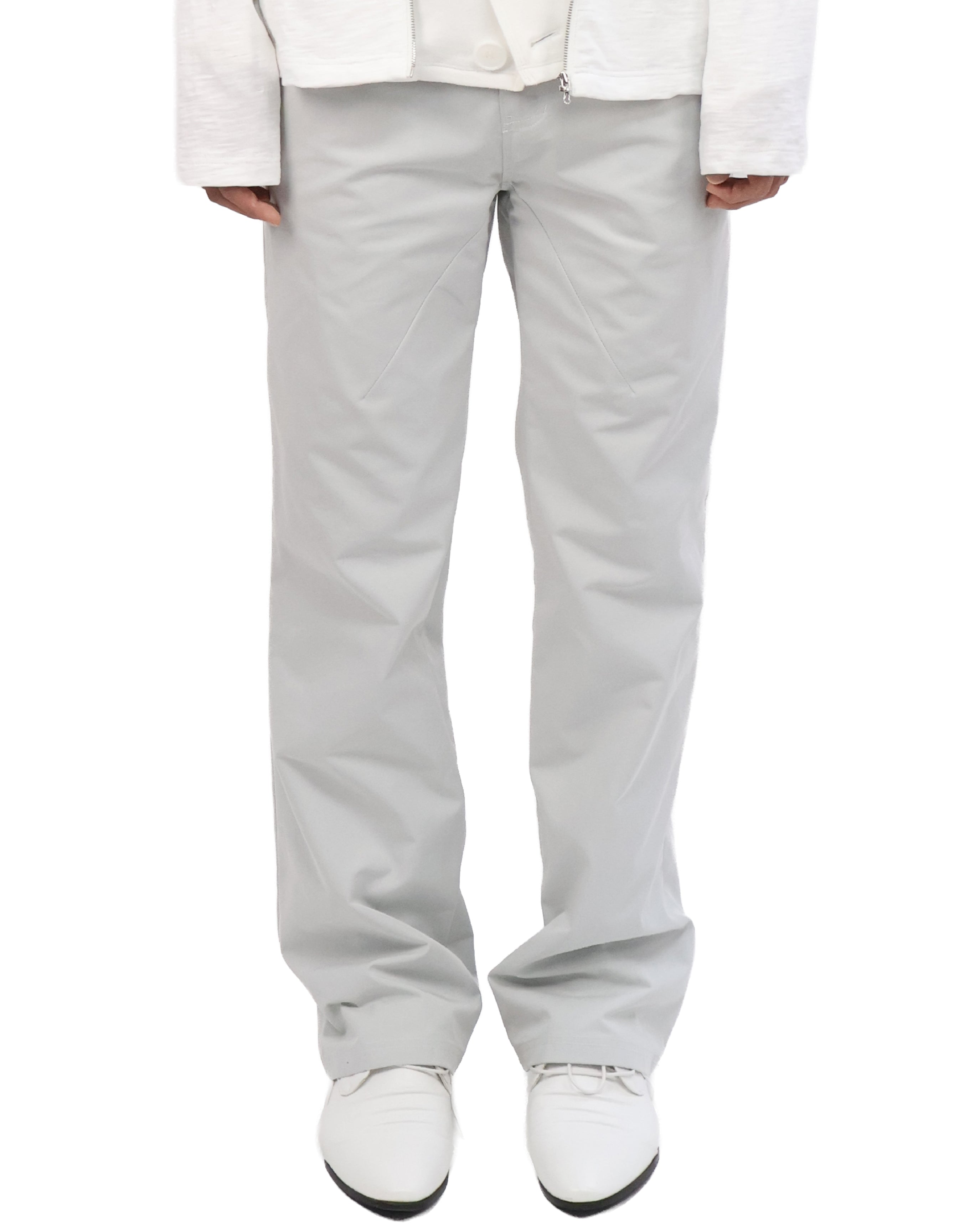Leather Pocket Pants - Off White