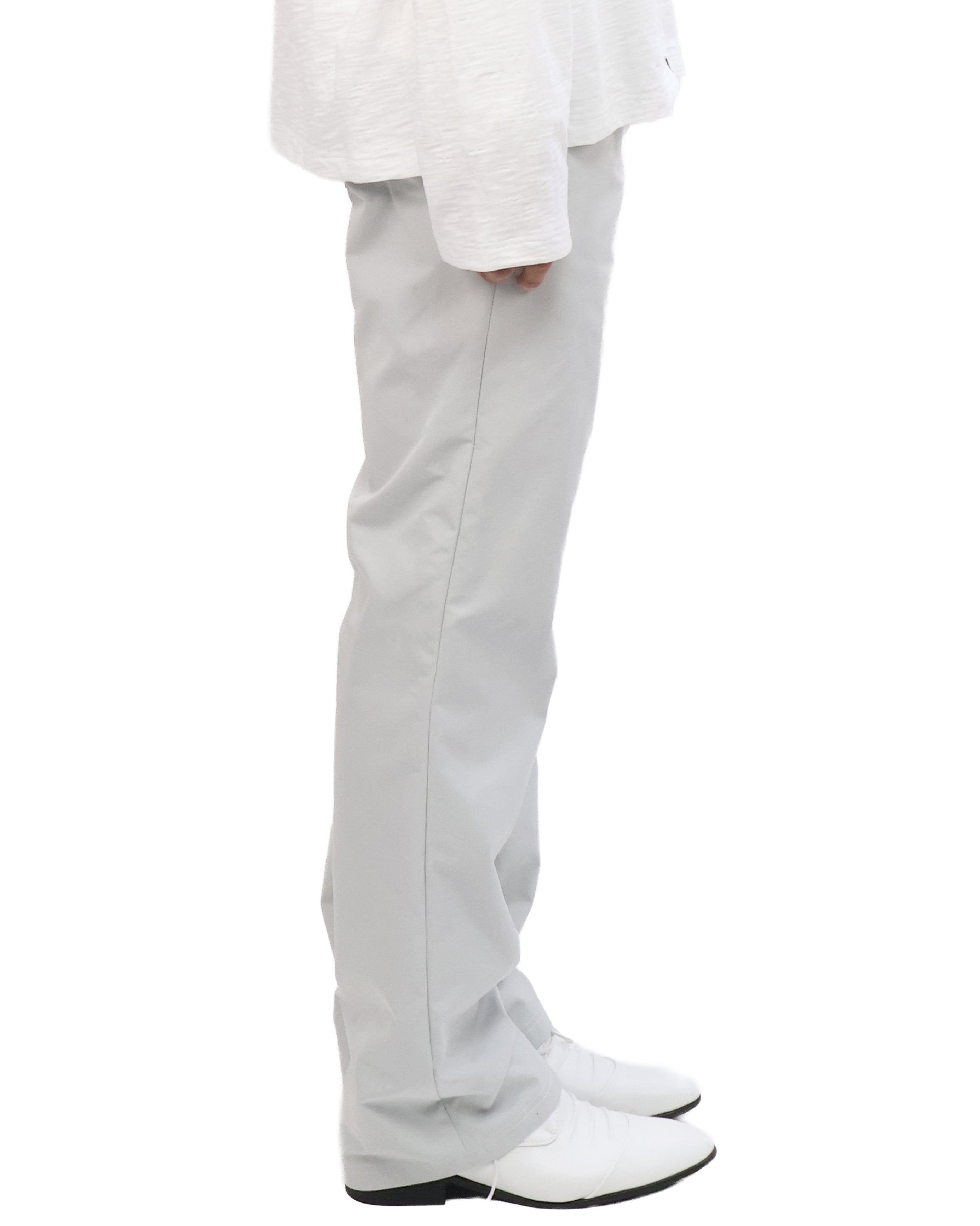 Leather Pocket Pants - Off White