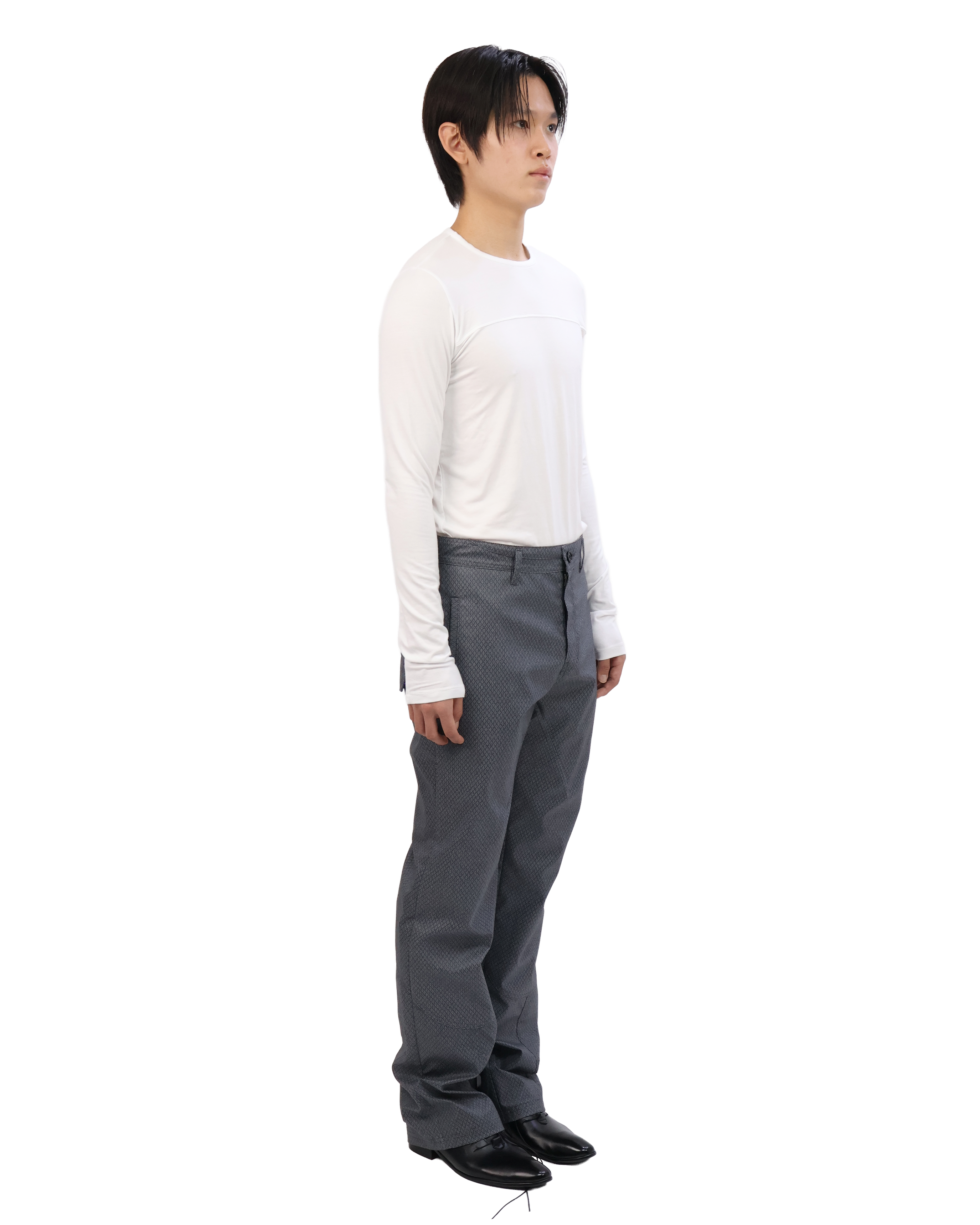 Back Pocket Pants - Shadow Grid